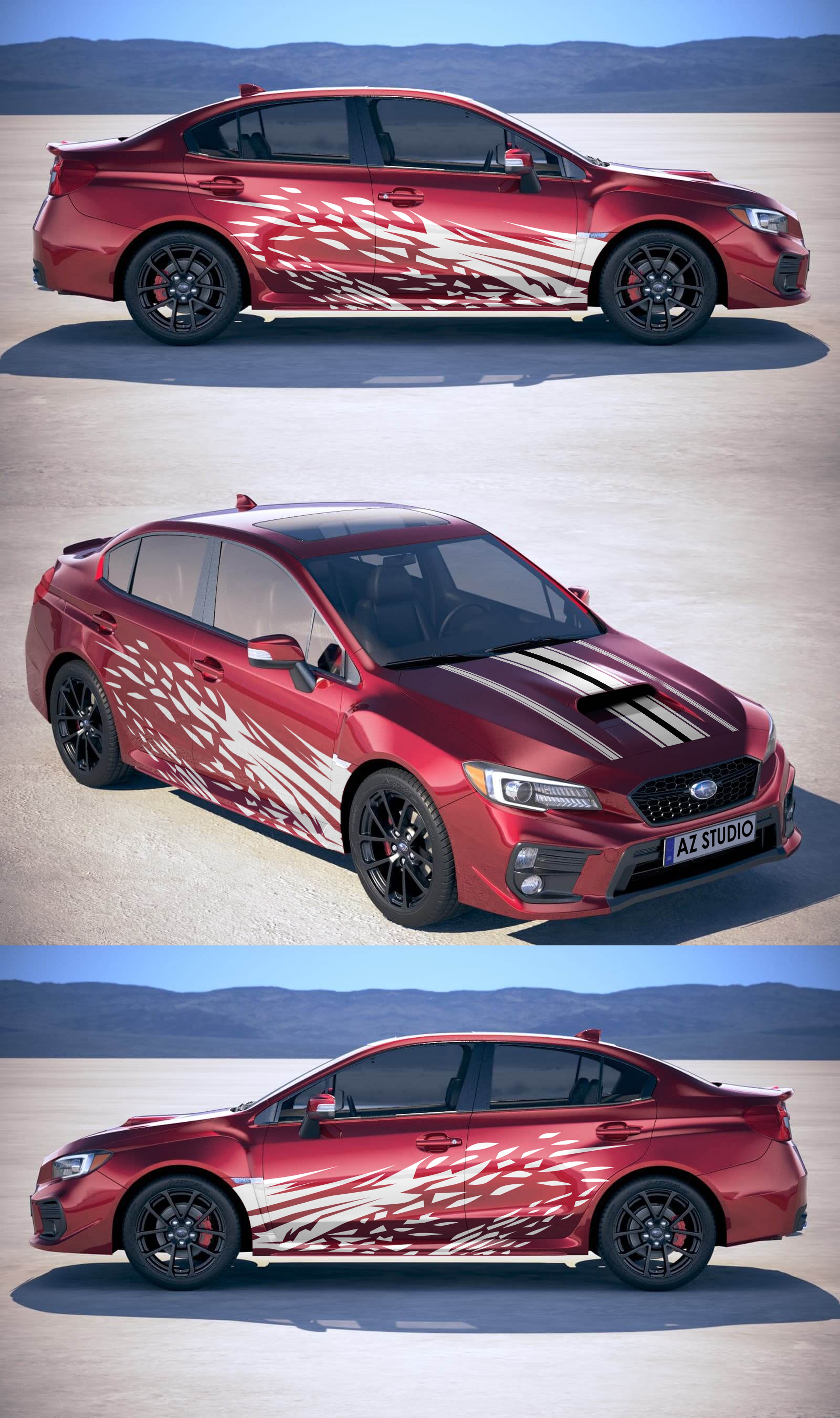 Car Wrap Design by AZ_Studio for this project | Design #35736348