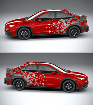 Car Wrap Design by Yayan gesuter for this project | Design: #35737827