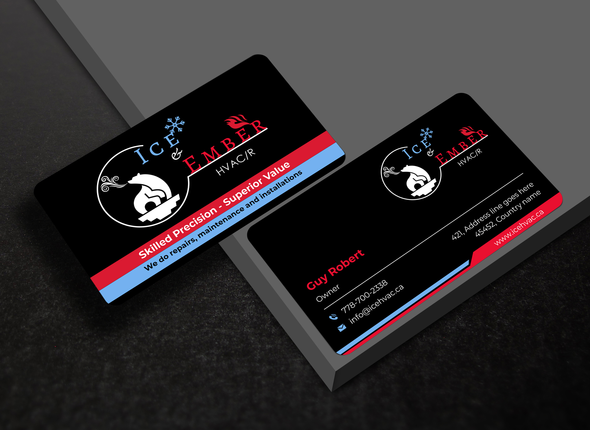 Business Card Design by designer1975 for this project | Design #35733334