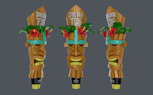 Tiki Man Beer Tap