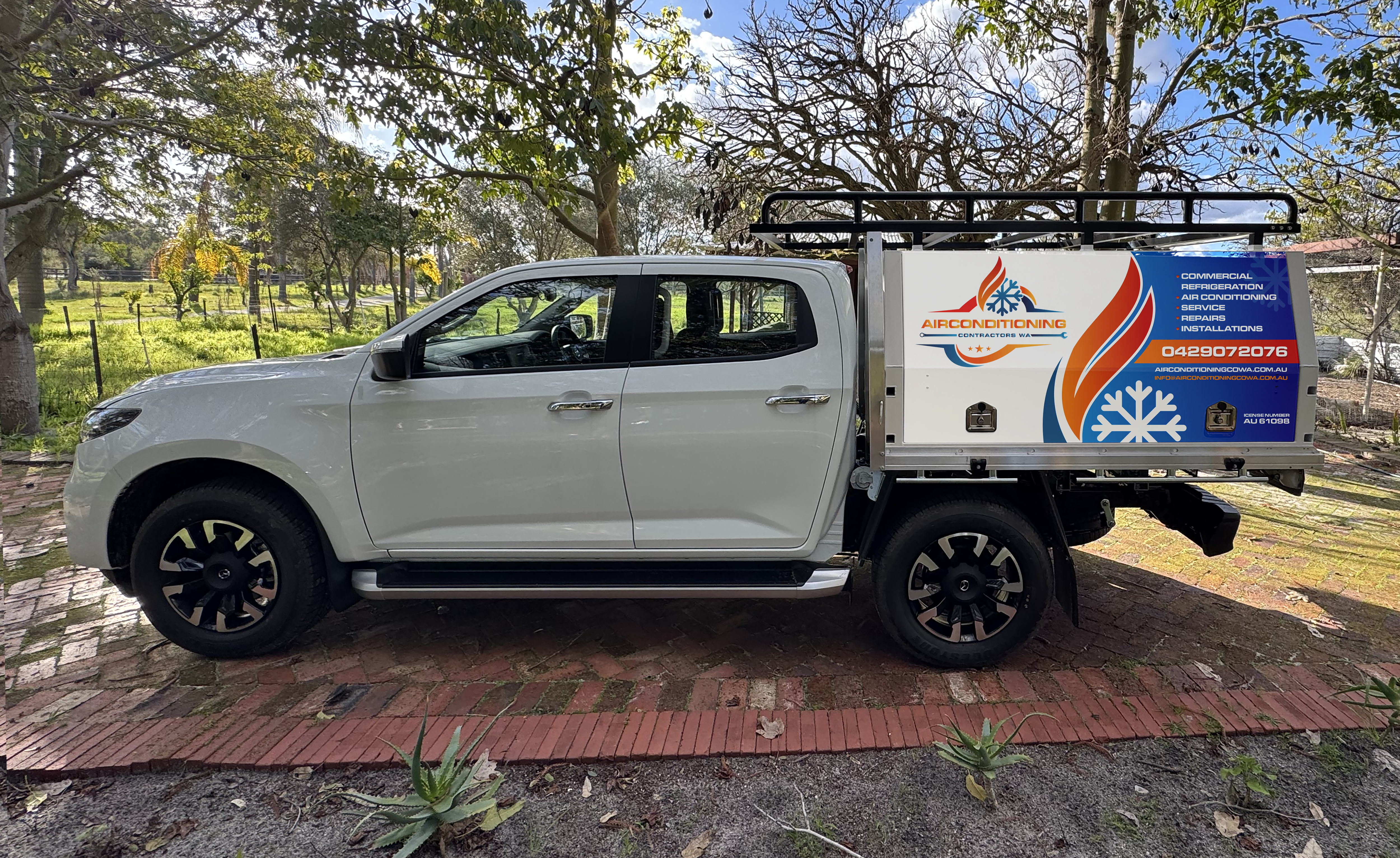 Car Wrap Design by Rasel Art for Air Conditioning Contractors WA | Design #35741529