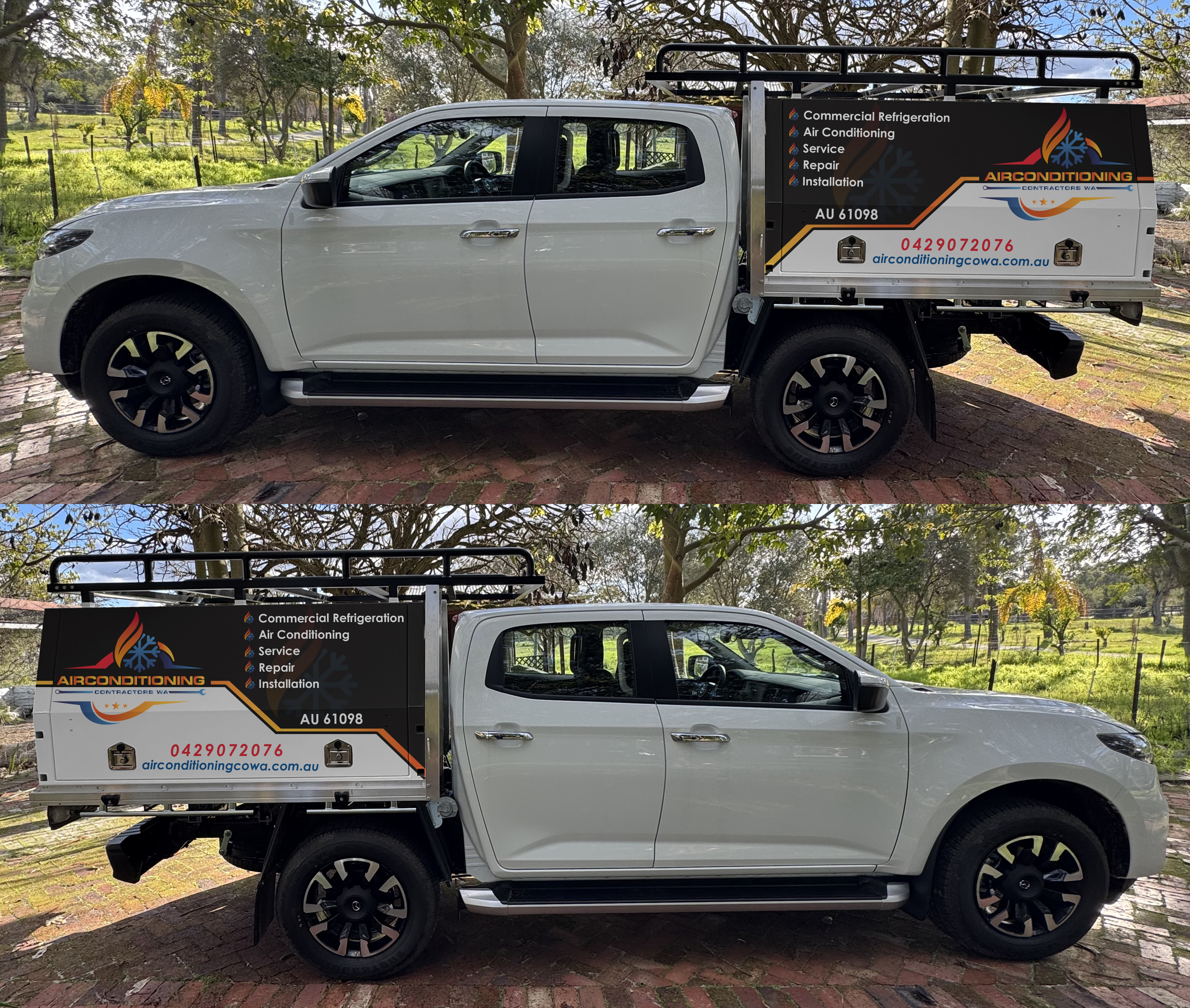 Car Wrap Design by AZ_Studio for Air Conditioning Contractors WA | Design #35738614