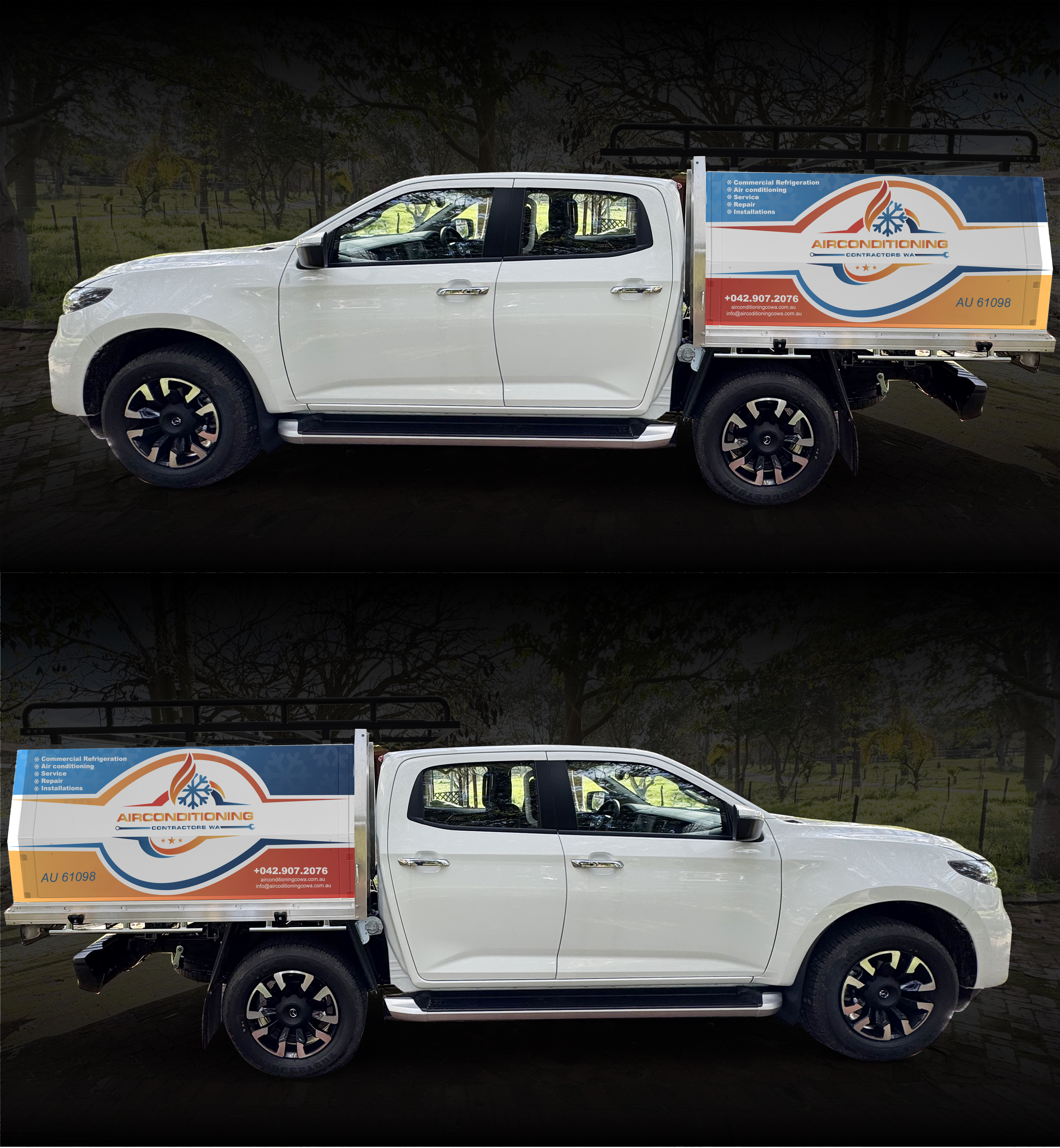 Car Wrap Design by Yayan gesuter for Air Conditioning Contractors WA | Design #35737868