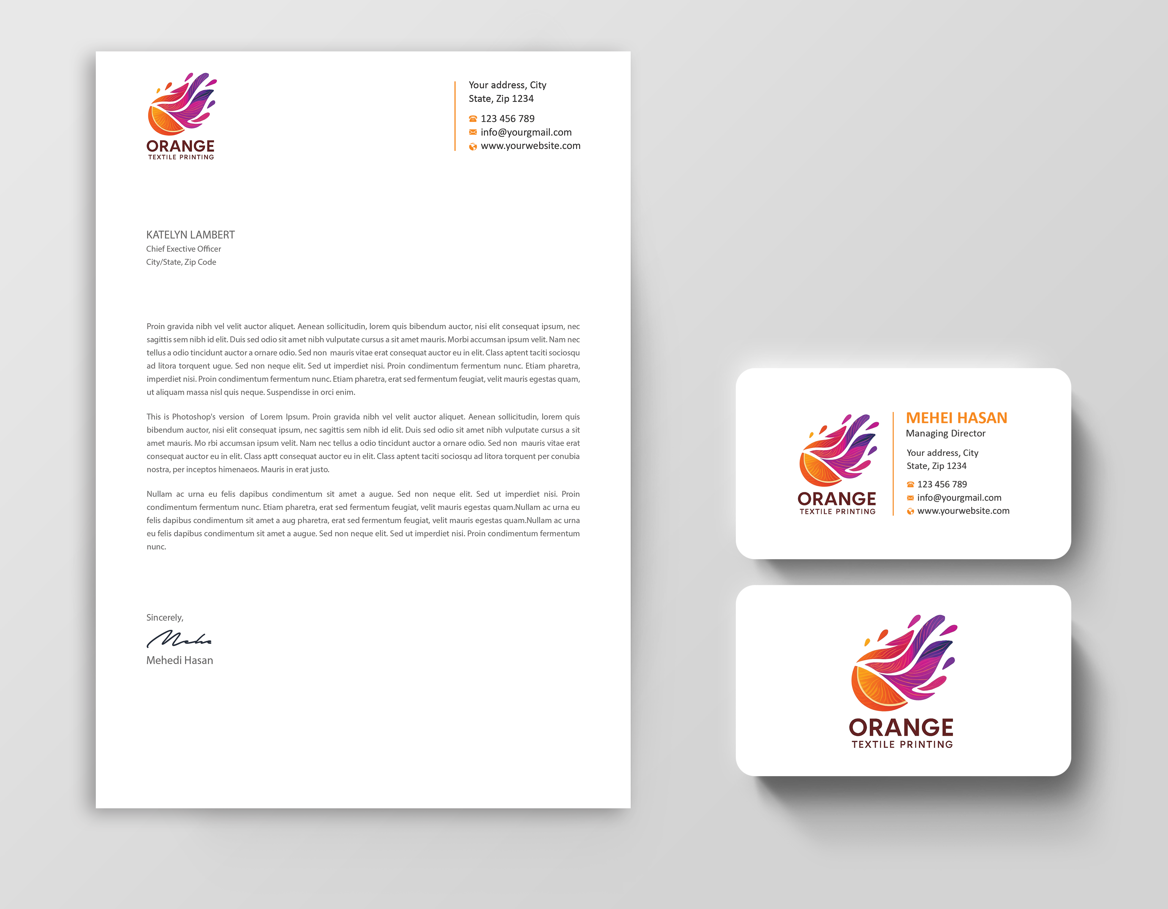 Visitenkarten-Design von Expert Bappy für Oht Group | Design #35744547