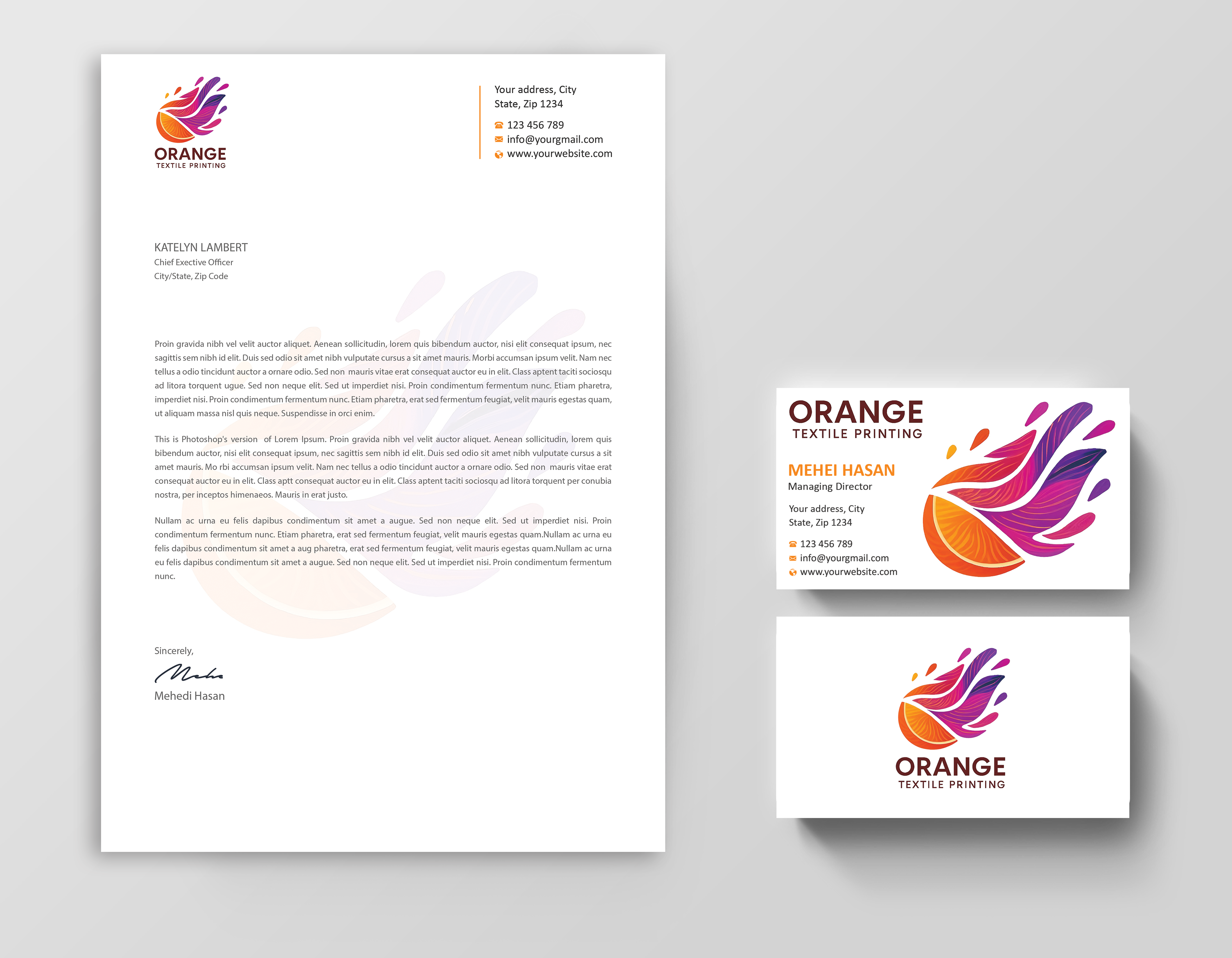 Visitenkarten-Design von Expert Bappy für Oht Group | Design #35744567