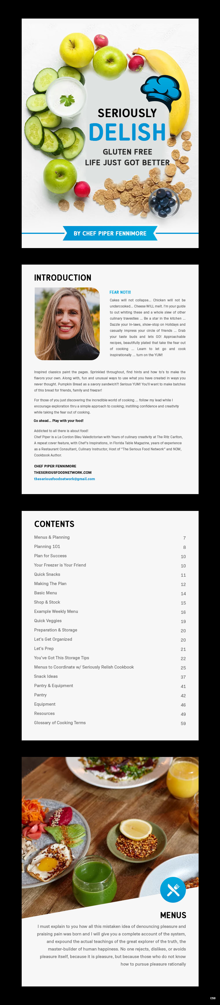 Graphic Design by pb for The Serious Food Network | Design #35753857