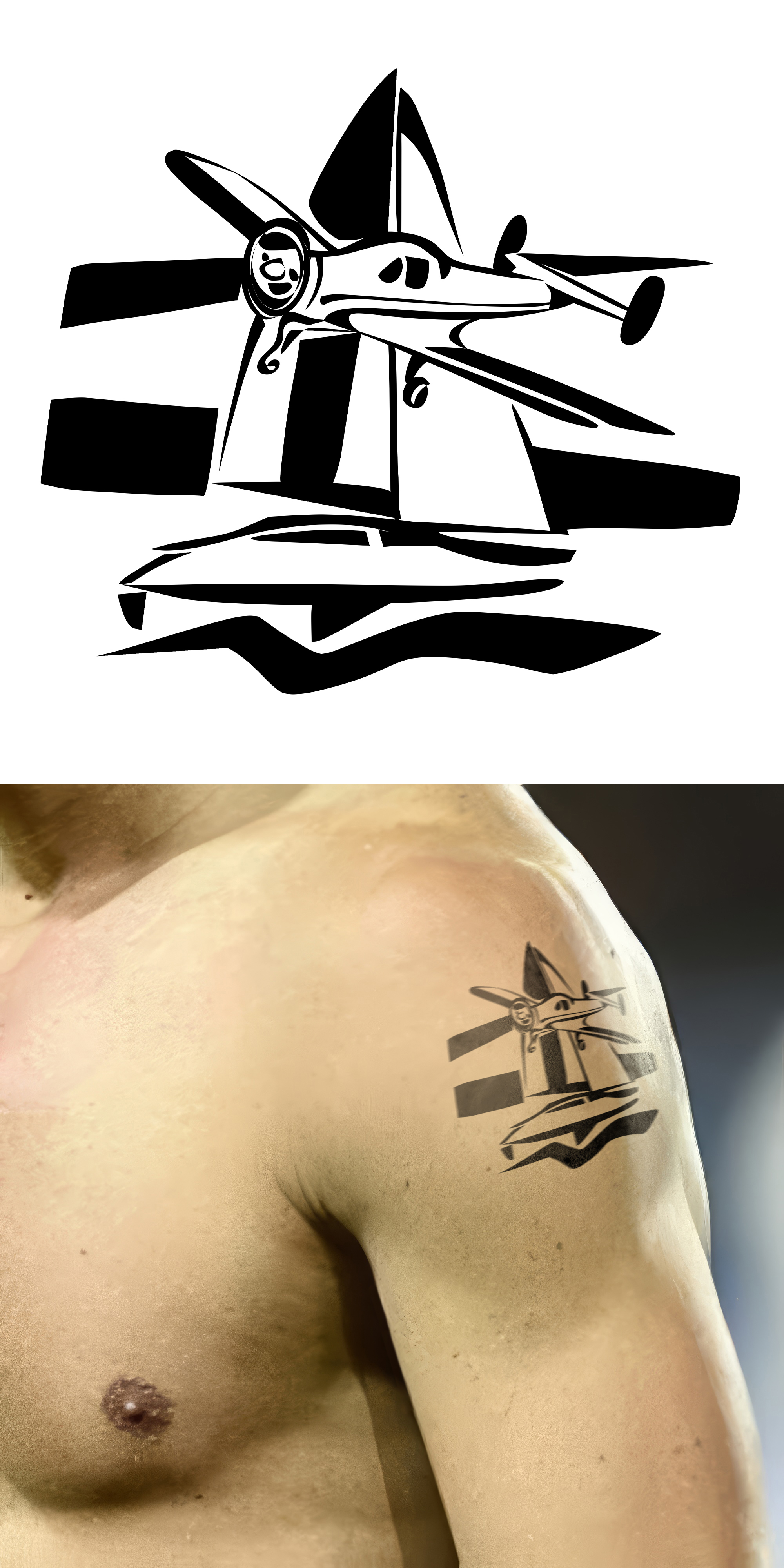 Diseño de Tatuaje por ANDRE SIMON para este proyecto | Diseño #35763187