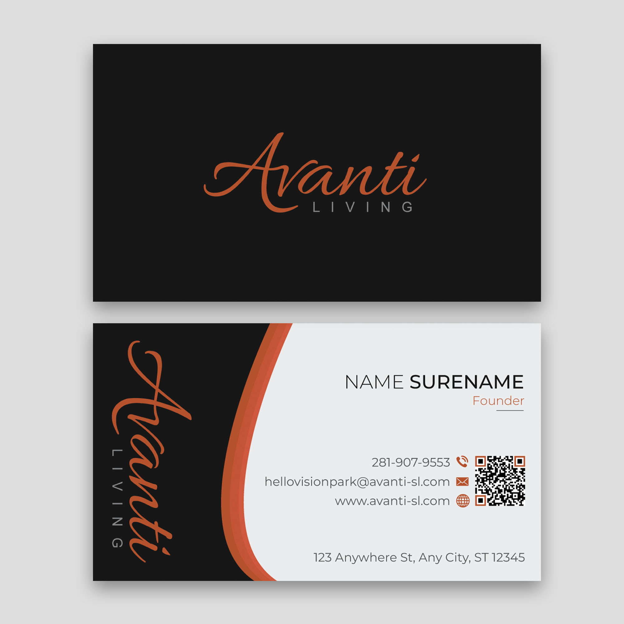 Business Card Design by Majed D for this project | Design #35782632