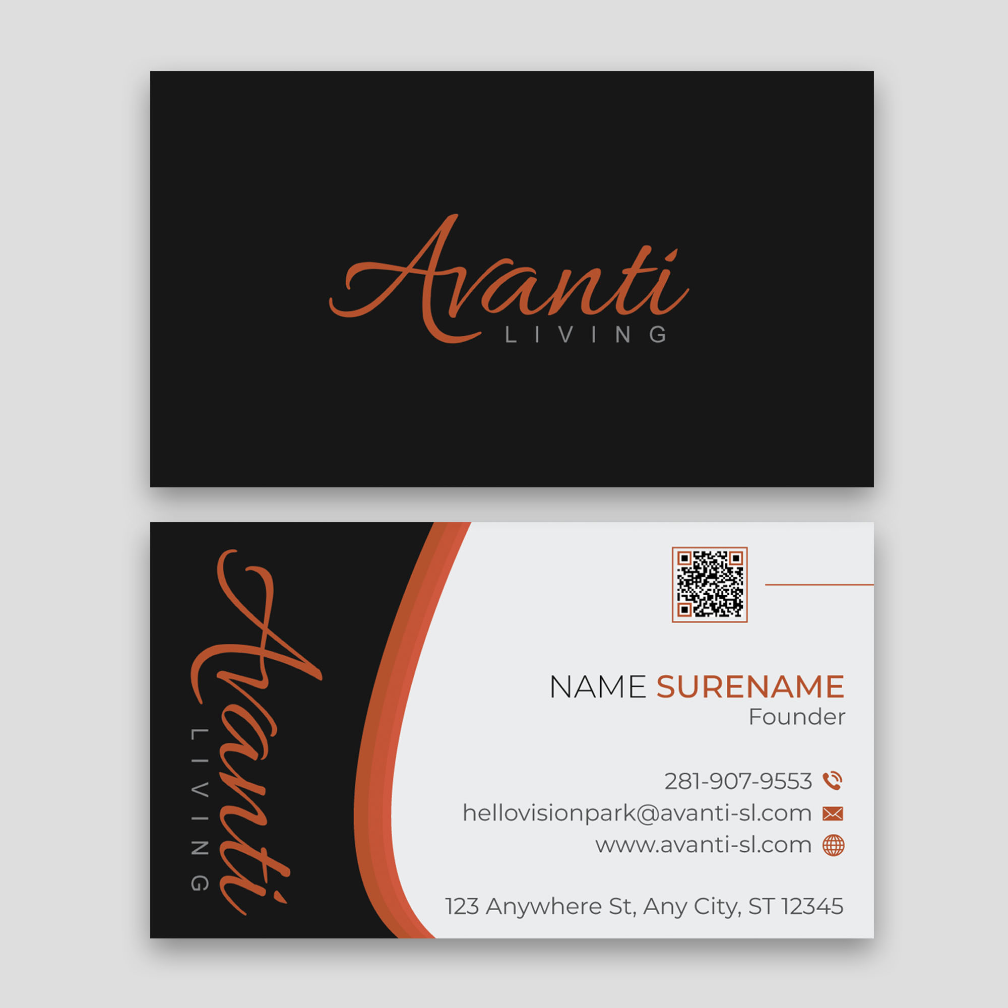 Business Card Design by Majed D for this project | Design #35782633