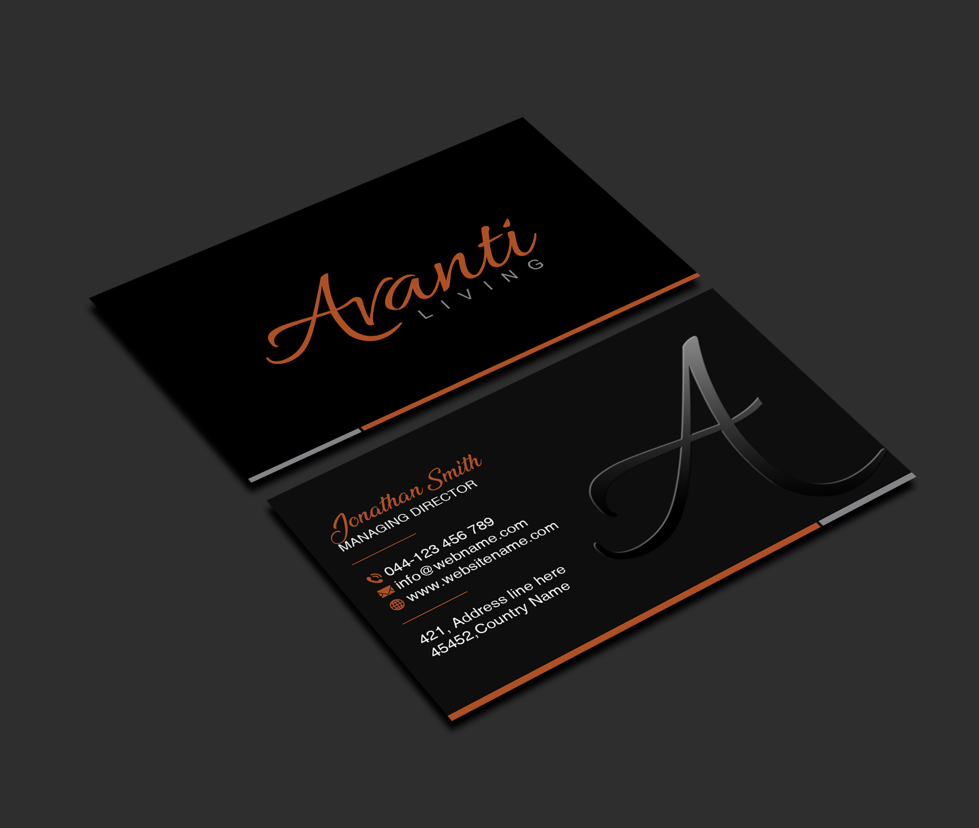 Business Card Design by Creations Box 2015 for this project | Design #35751259