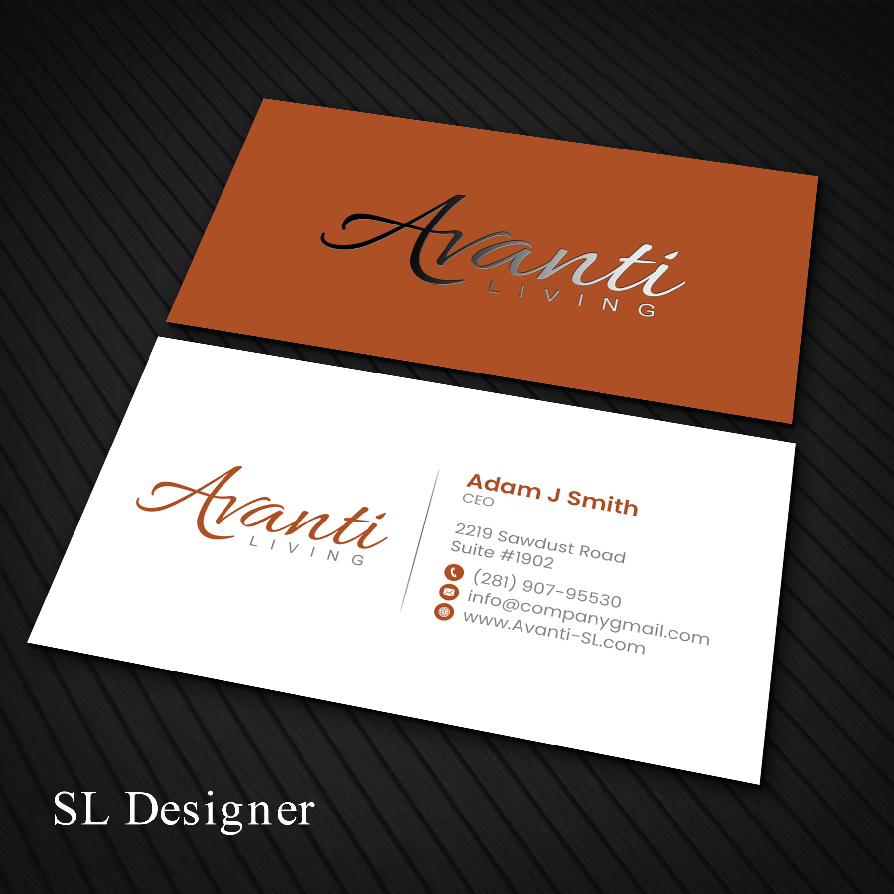 Business Card Design by SL Designer for this project | Design #35742912