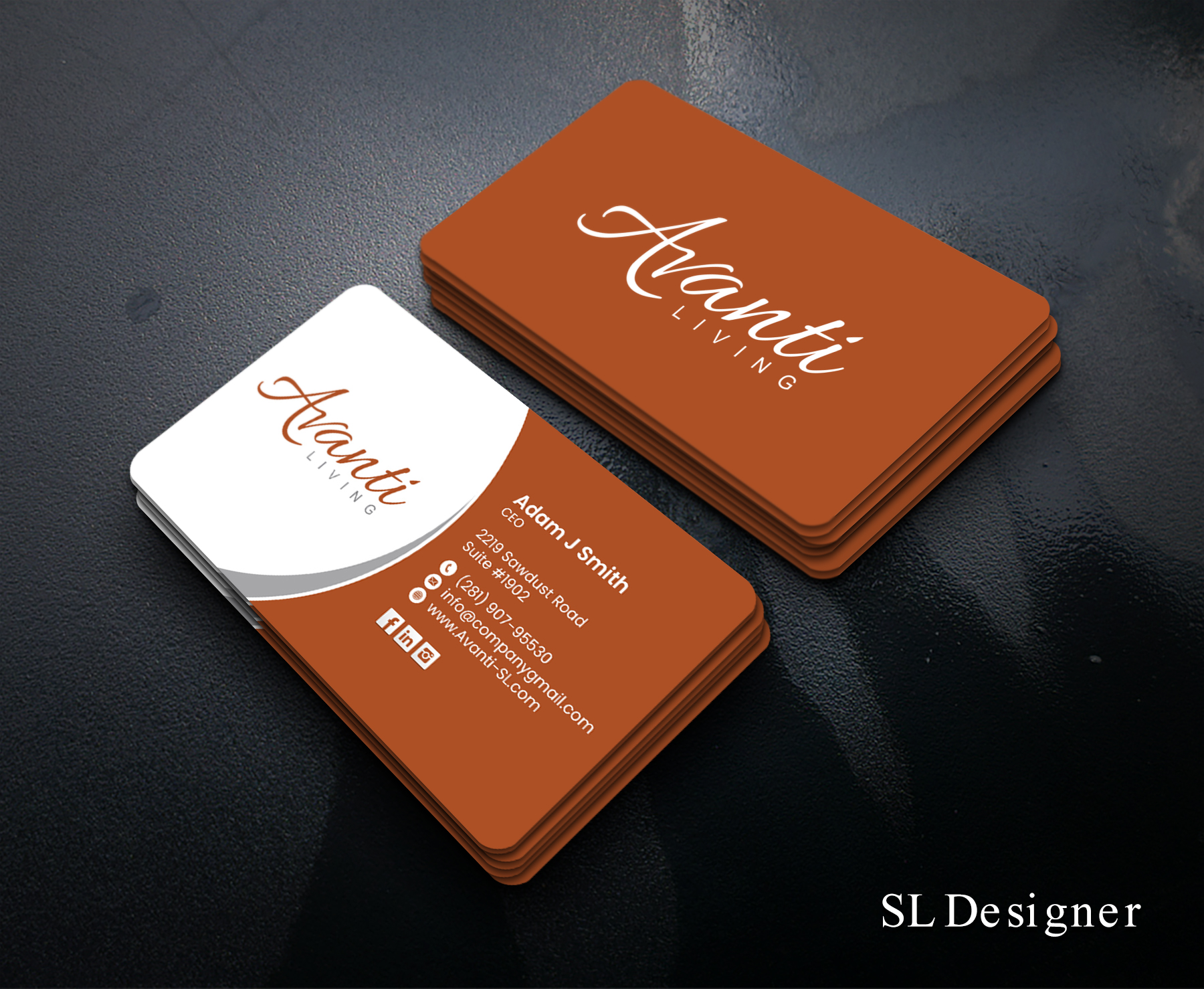 Business Card Design by SL Designer for this project | Design #35742920