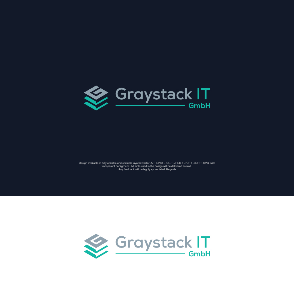 Logo Design by vectorvision13 for Graystack IT GmbH | Design #35790775