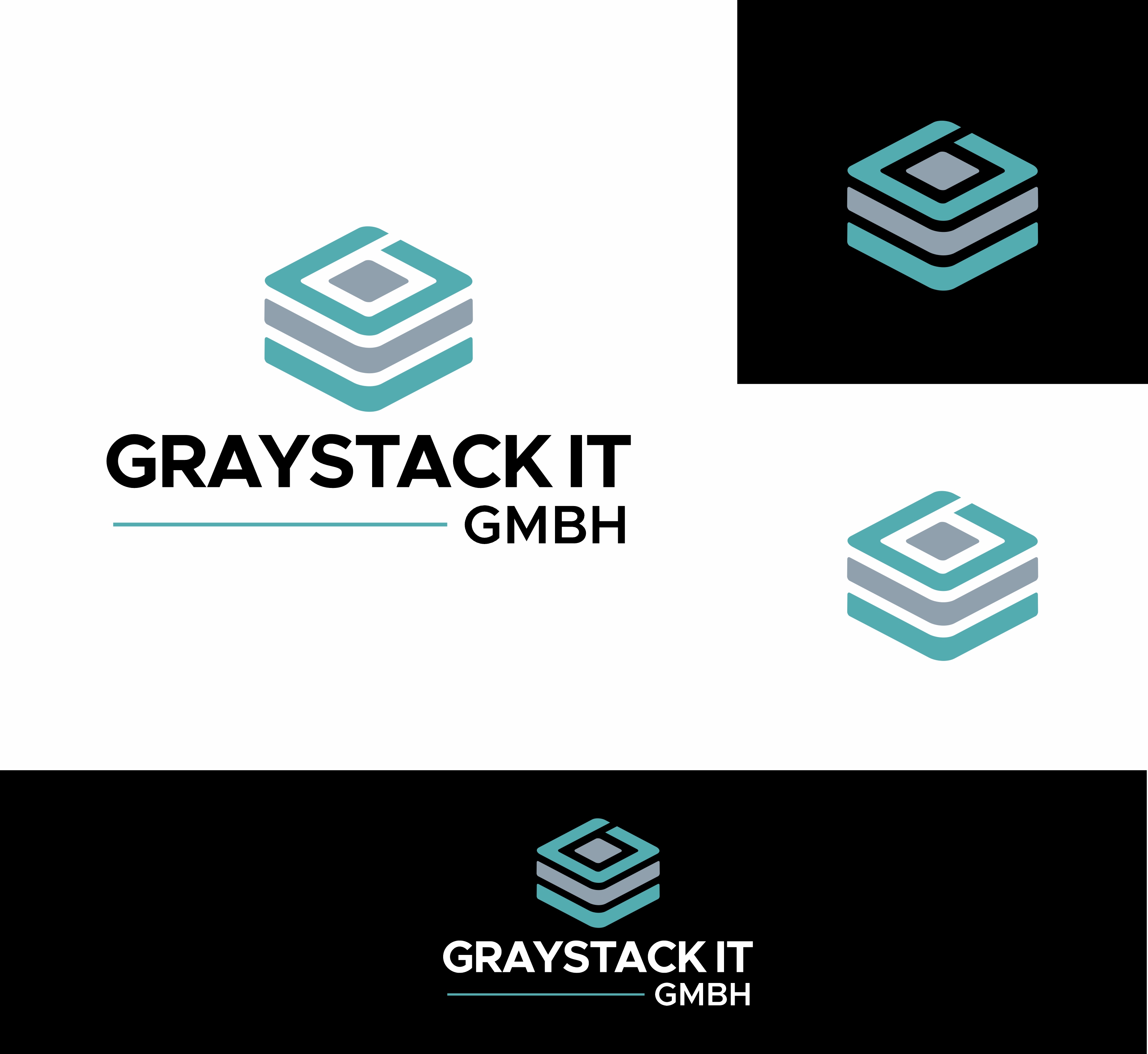 Logo Design by Mozez32 for Graystack IT GmbH | Design #35748198