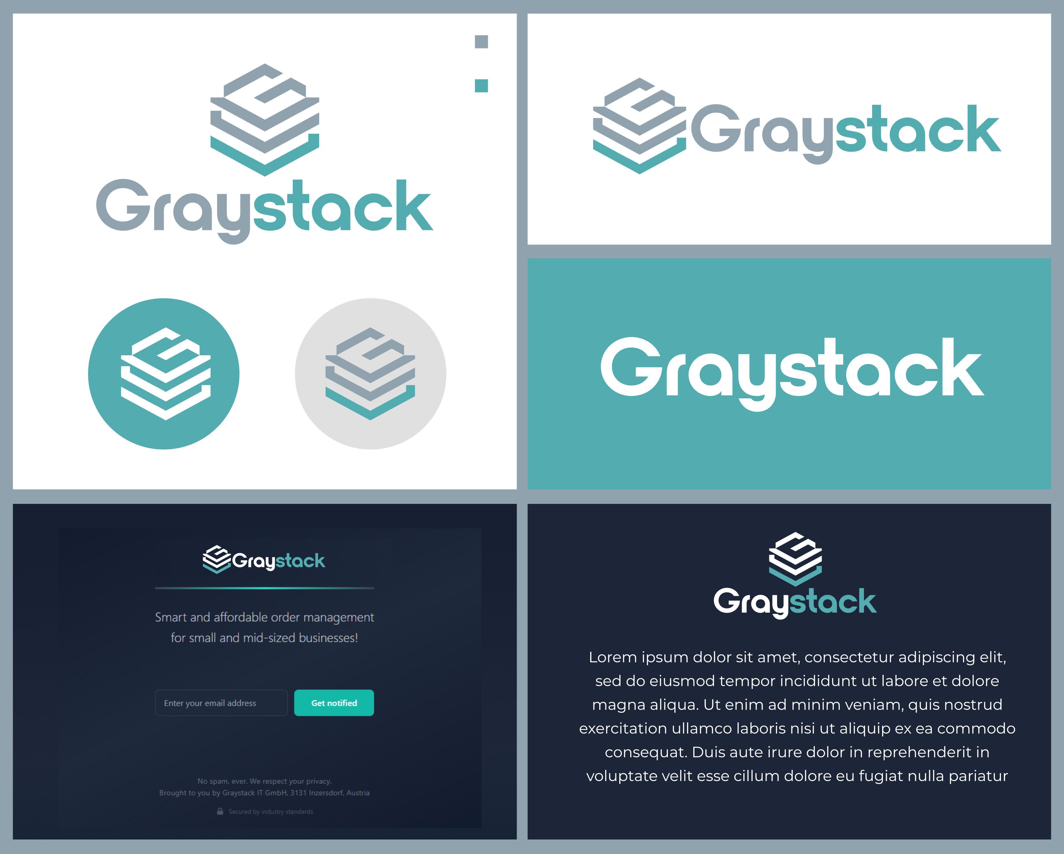 Logo Design by MasMasDesign for Graystack IT GmbH | Design #35755773