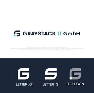 Logo-Design von logofy2025 für Graystack IT GmbH | Design: #35794895