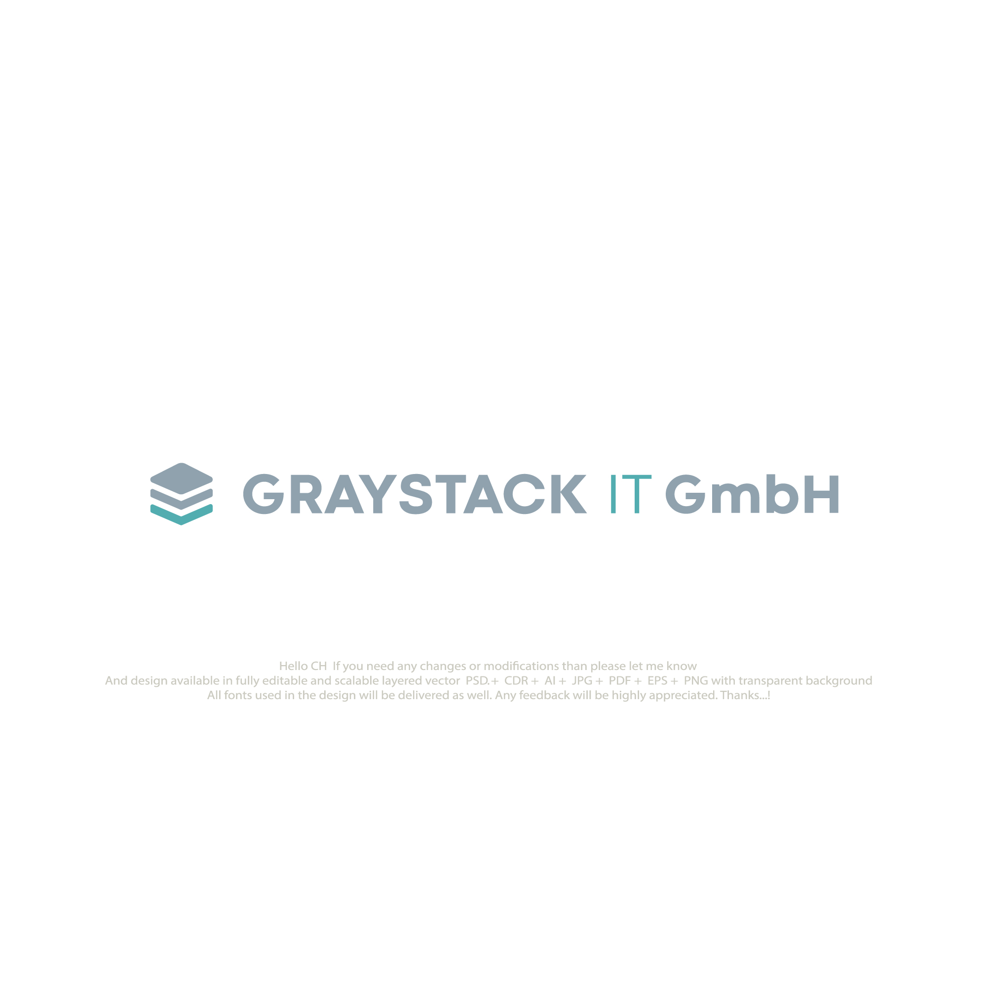 Logo-Design von logofy2025 für Graystack IT GmbH | Design #35795629