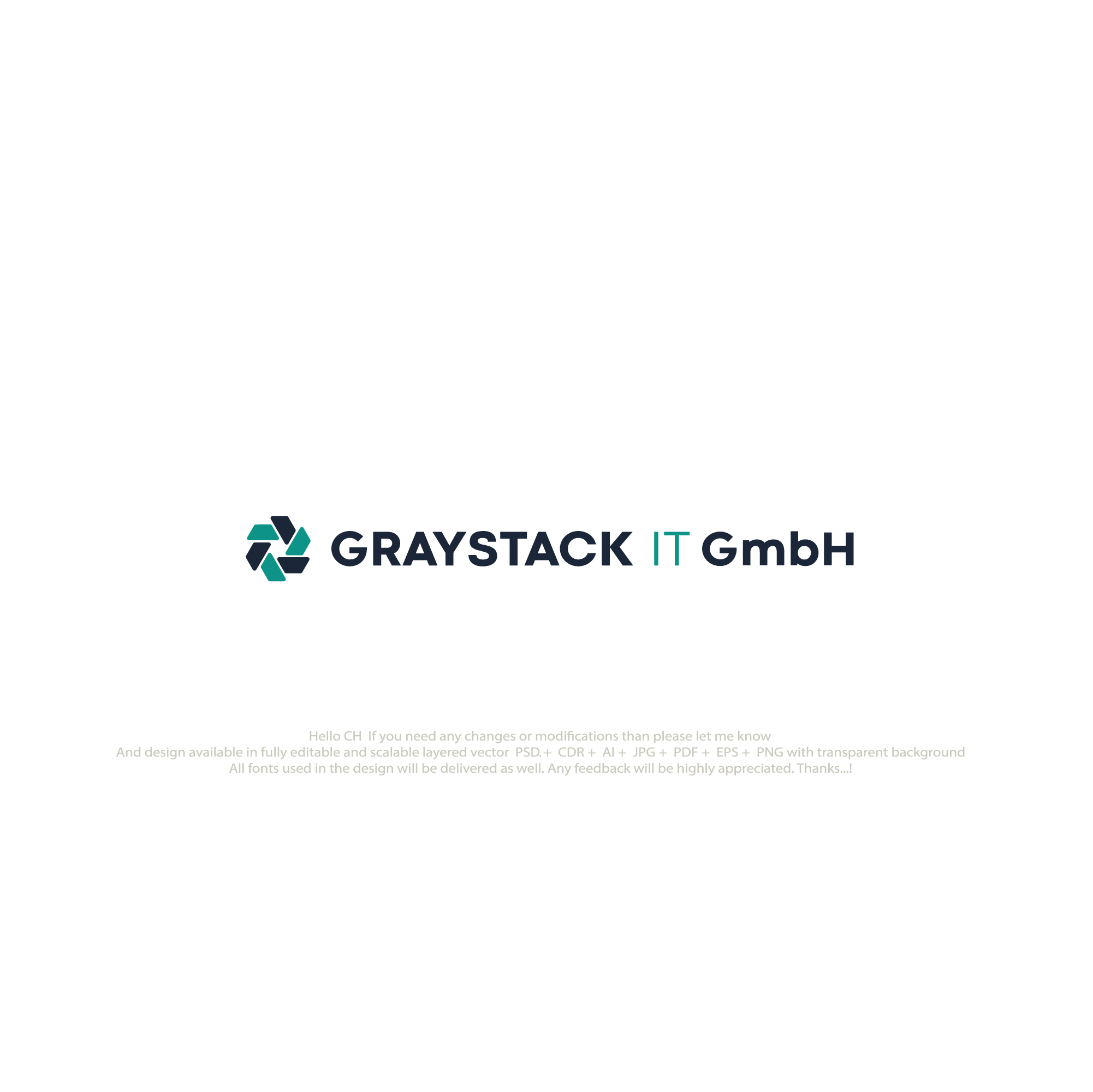 Logo-Design von logofy2025 für Graystack IT GmbH | Design #35795822