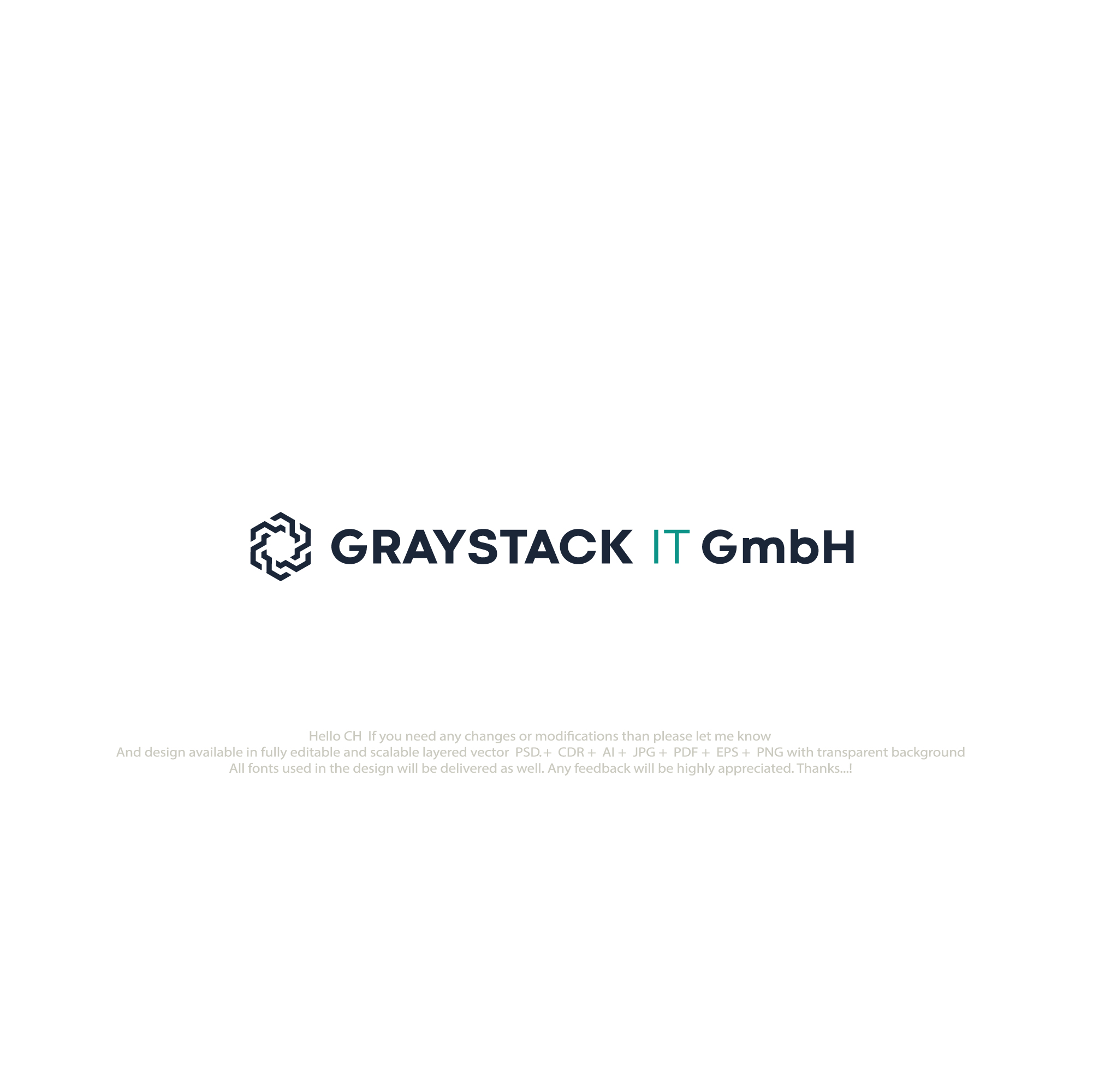 Logo-Design von logofy2025 für Graystack IT GmbH | Design #35795823