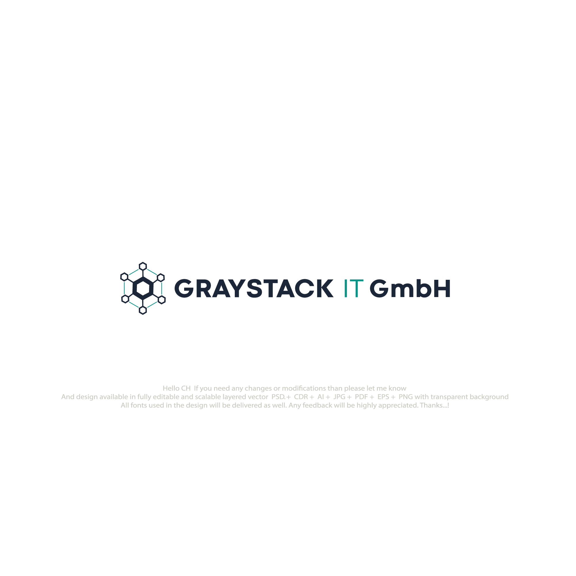 Logo-Design von logofy2025 für Graystack IT GmbH | Design #35795825