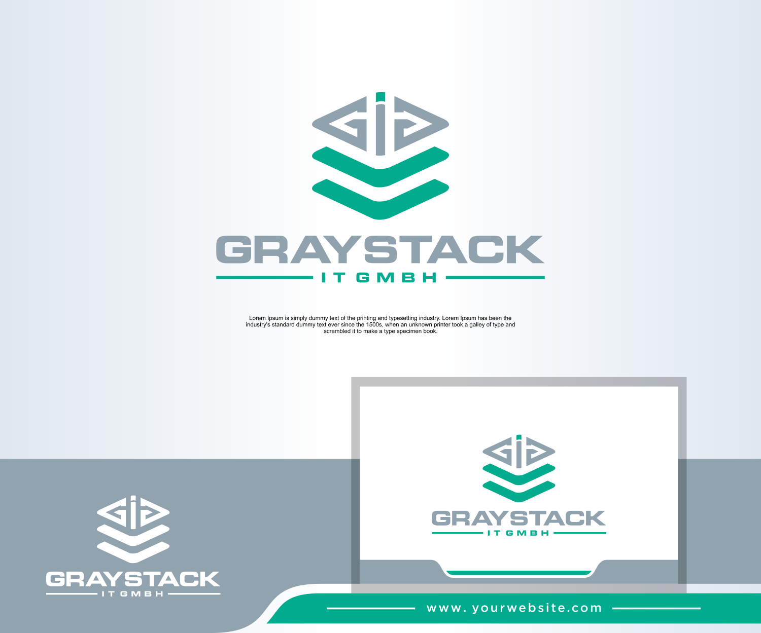 Logo Design by dobleh_creative for Graystack IT GmbH | Design #35748623