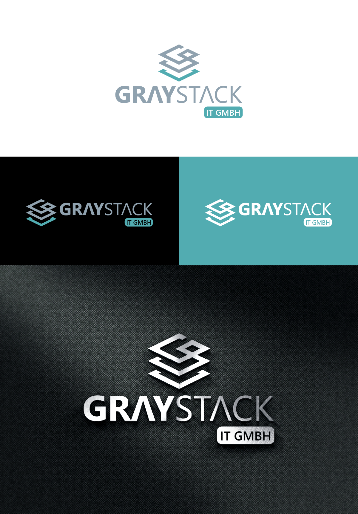 Logo Design by Ayub Zafar for Graystack IT GmbH | Design #35766522