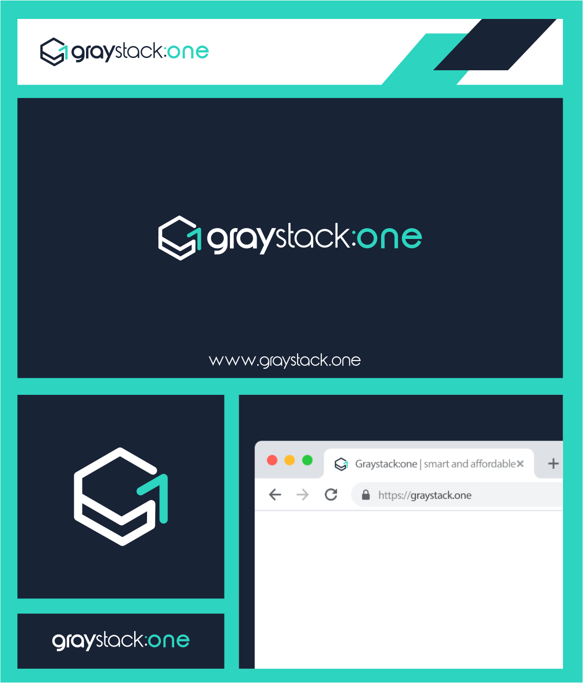 Logo Design by Dafid Upel for Graystack IT GmbH | Design #35750144