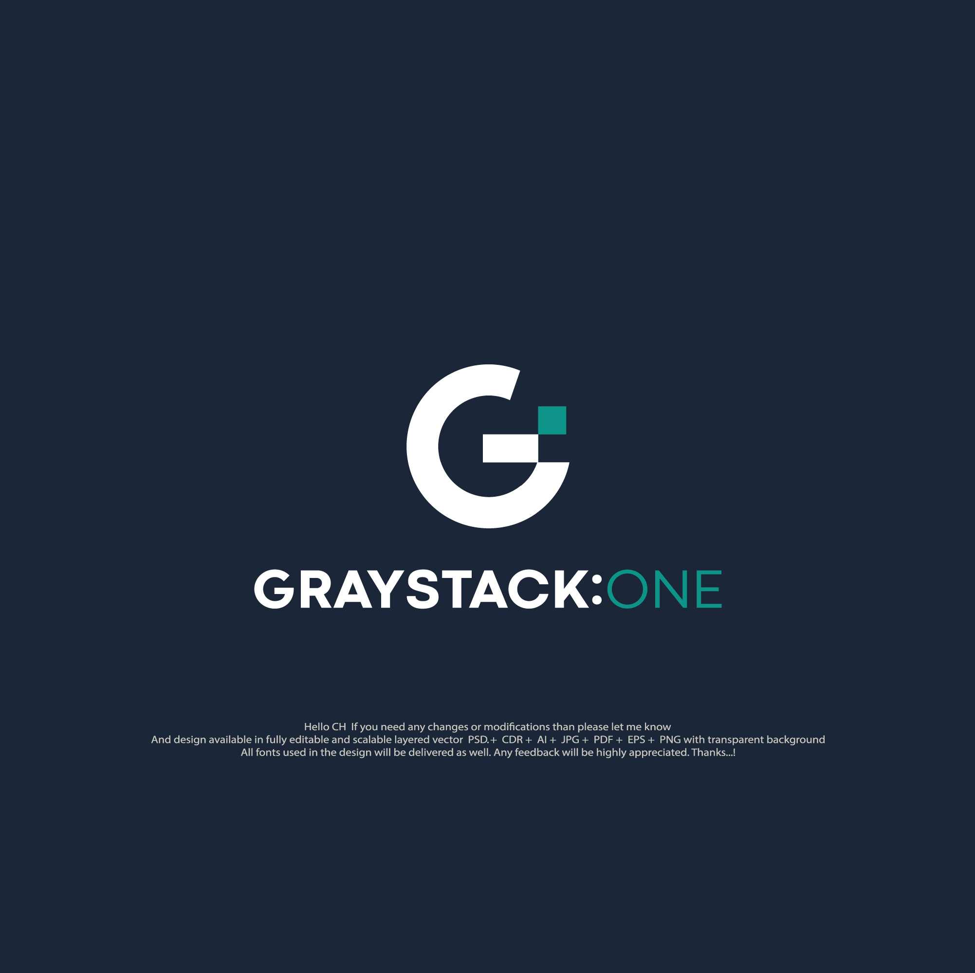 Logo Design by logofy2025 for Graystack IT GmbH | Design #35790809