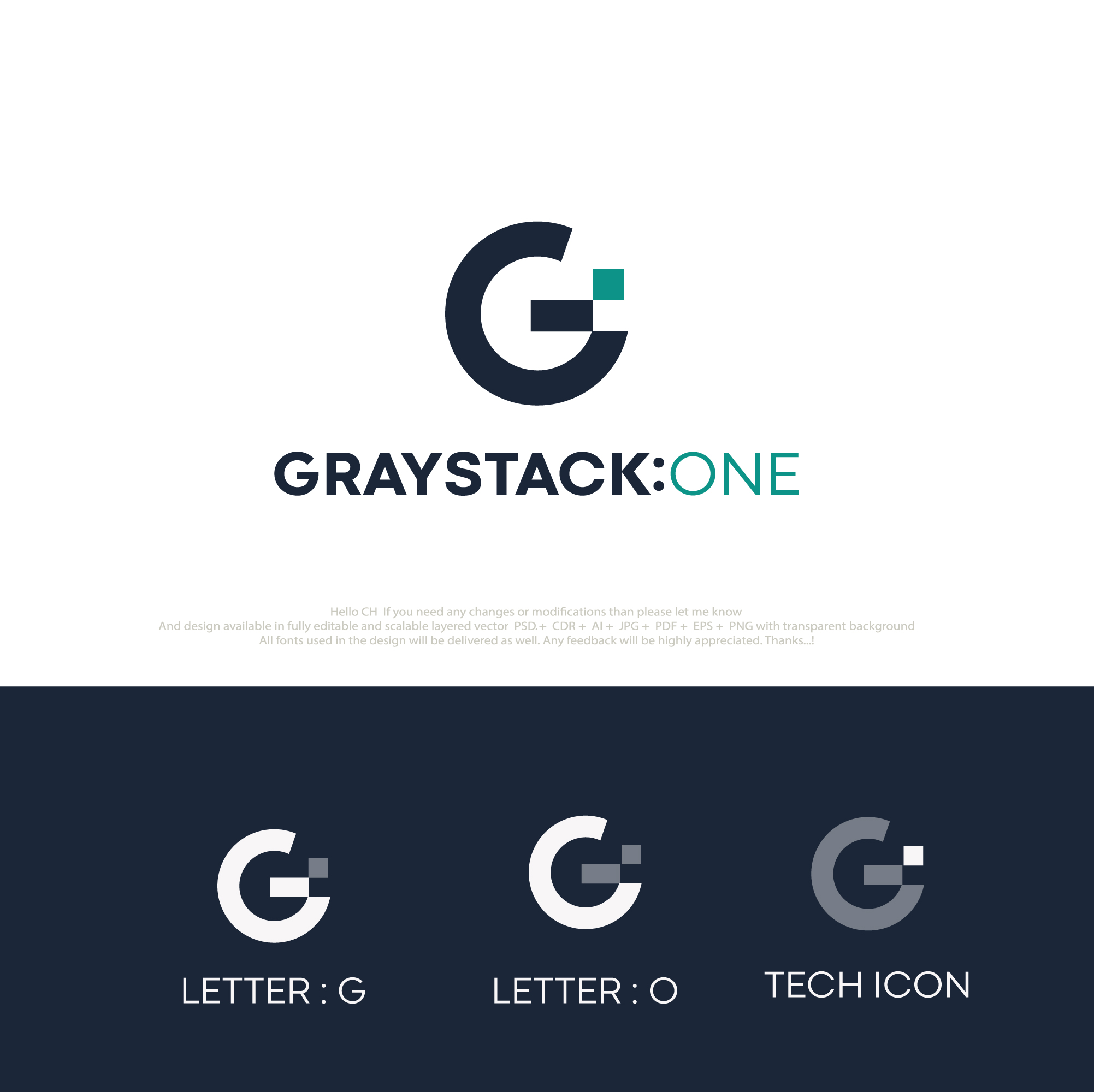 Logo Design by logofy2025 for Graystack IT GmbH | Design #35790835