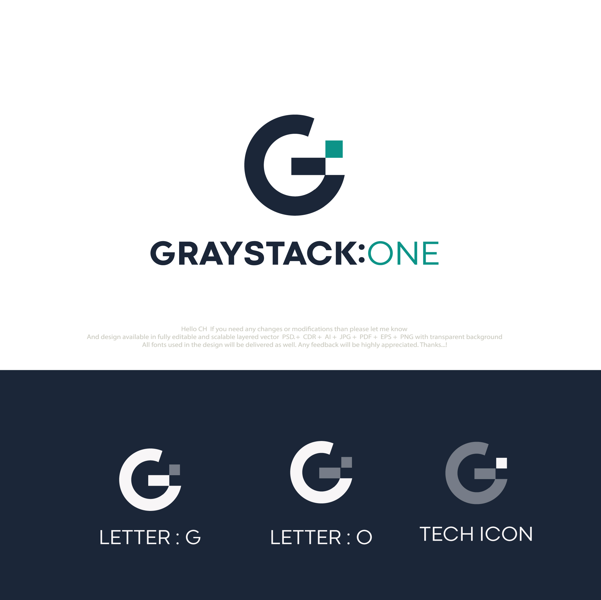 Logo Design by logofy2025 for Graystack IT GmbH | Design #35791093