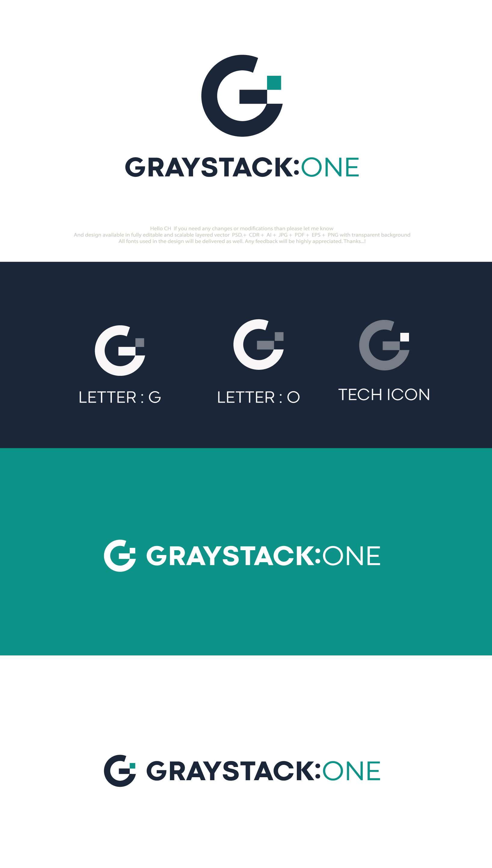 Logo Design by logofy2025 for Graystack IT GmbH | Design #35791094