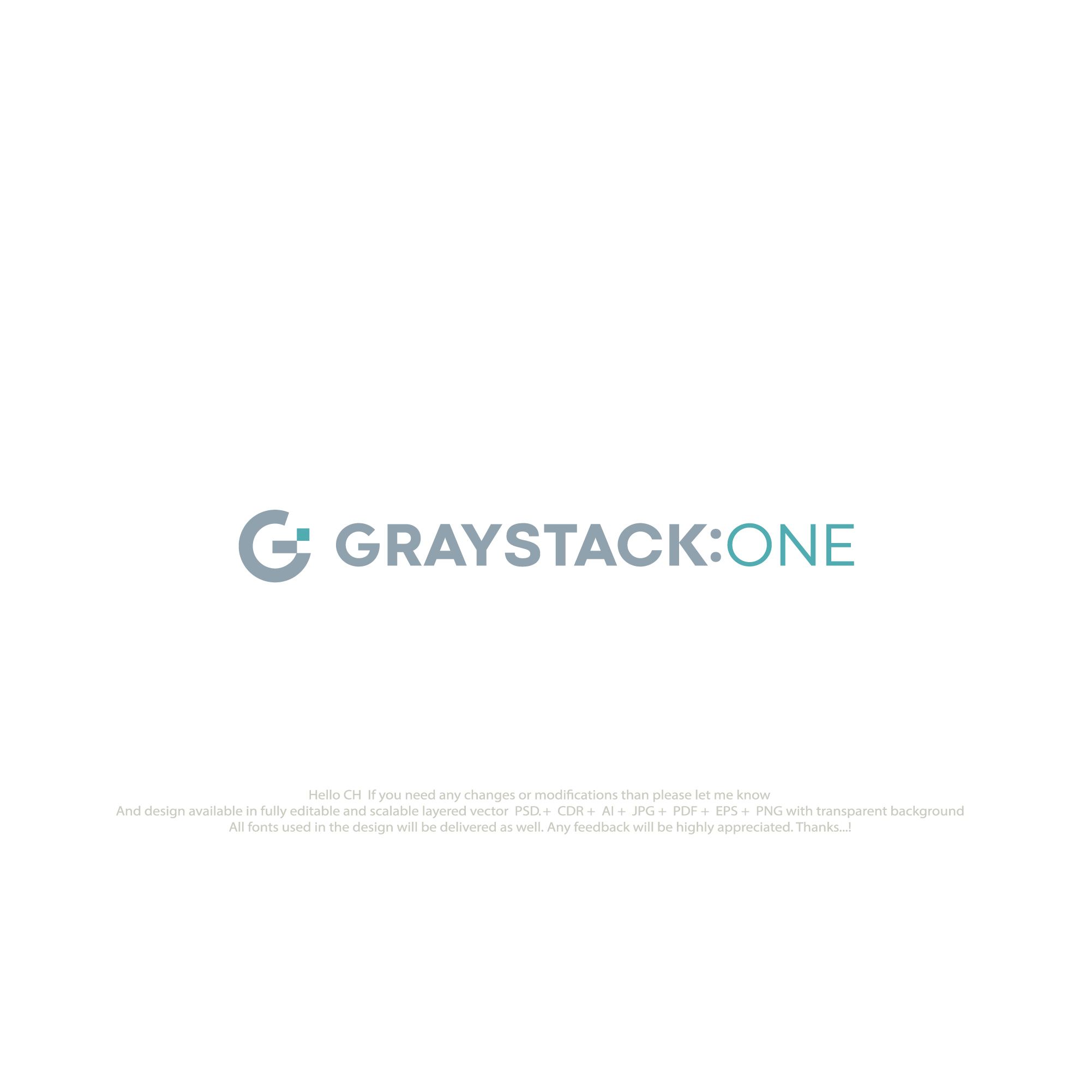 Logo Design by logofy2025 for Graystack IT GmbH | Design #35794670