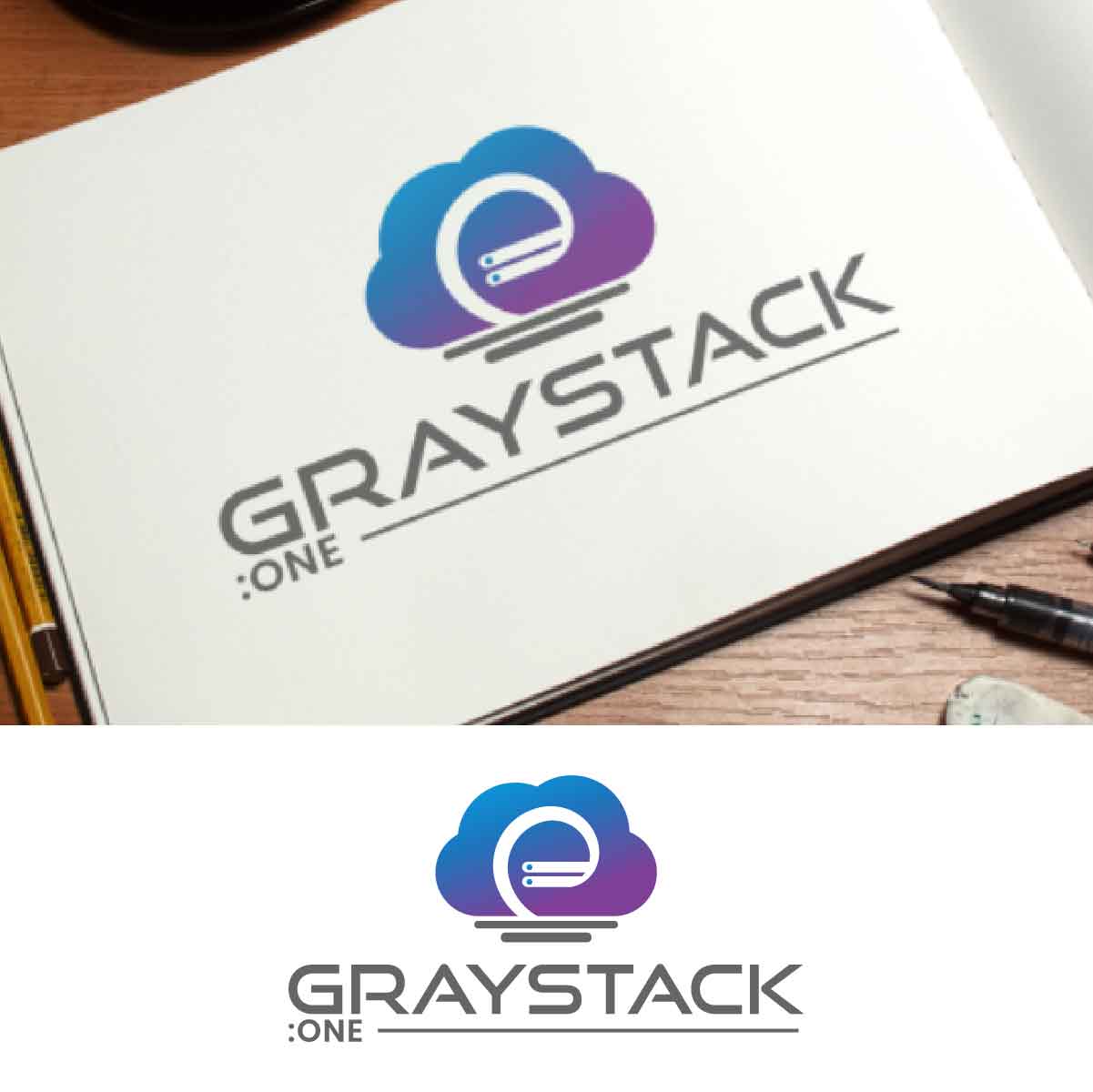 Logo Design by fly  design for Graystack IT GmbH | Design #35752424