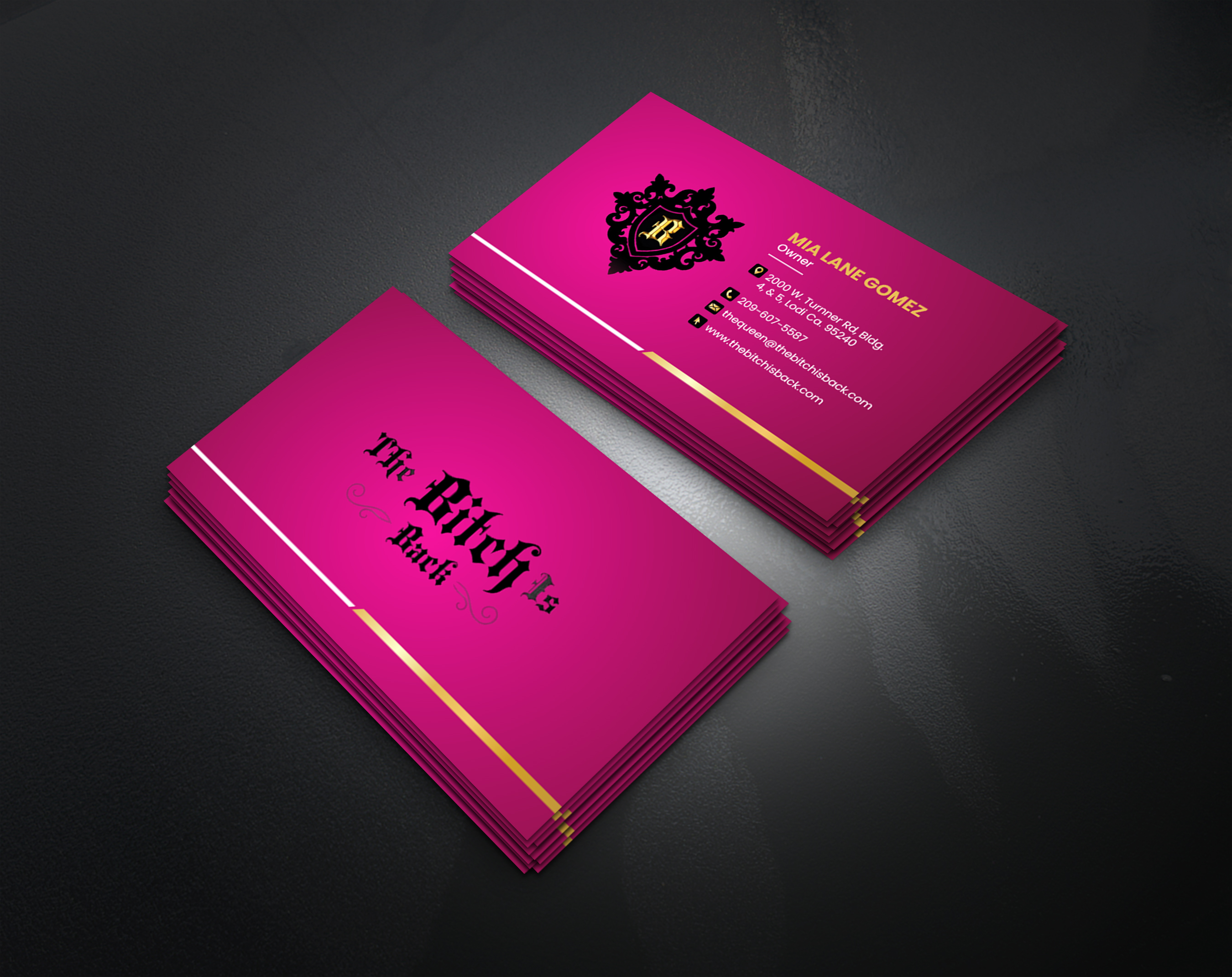 Business Card Design by artbitin for this project | Design #35756213