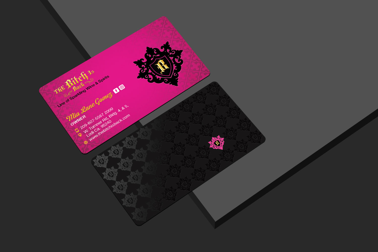 Business Card Design by rainbowmagic2017 for this project | Design #35766983