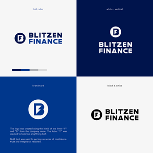 Logo-Design von Lammy für Blitzen Finance | Design #35750295