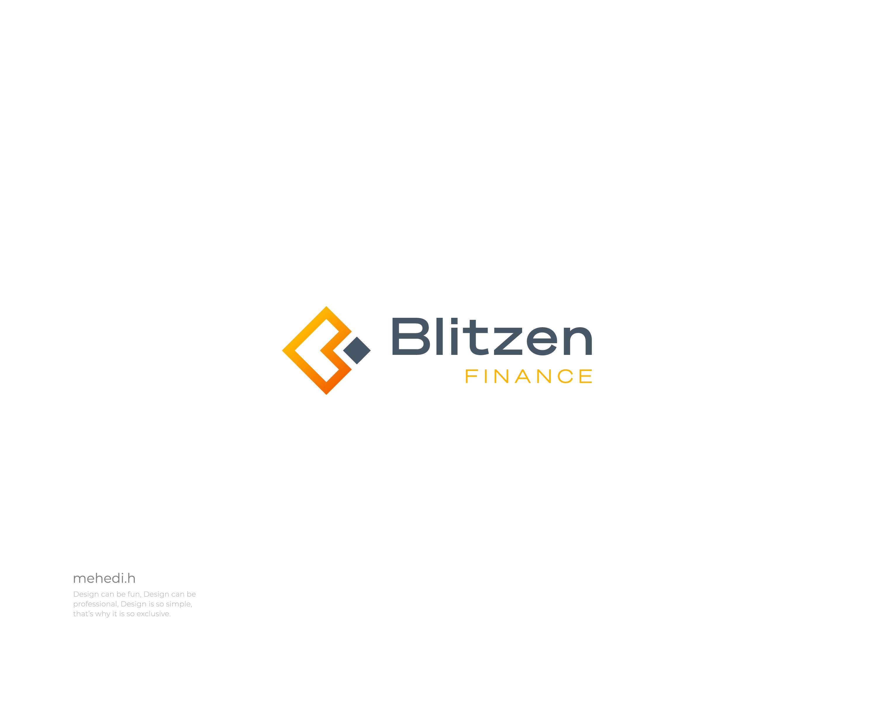 Logo Design by mehedi.h for Blitzen Finance | Design #35754072