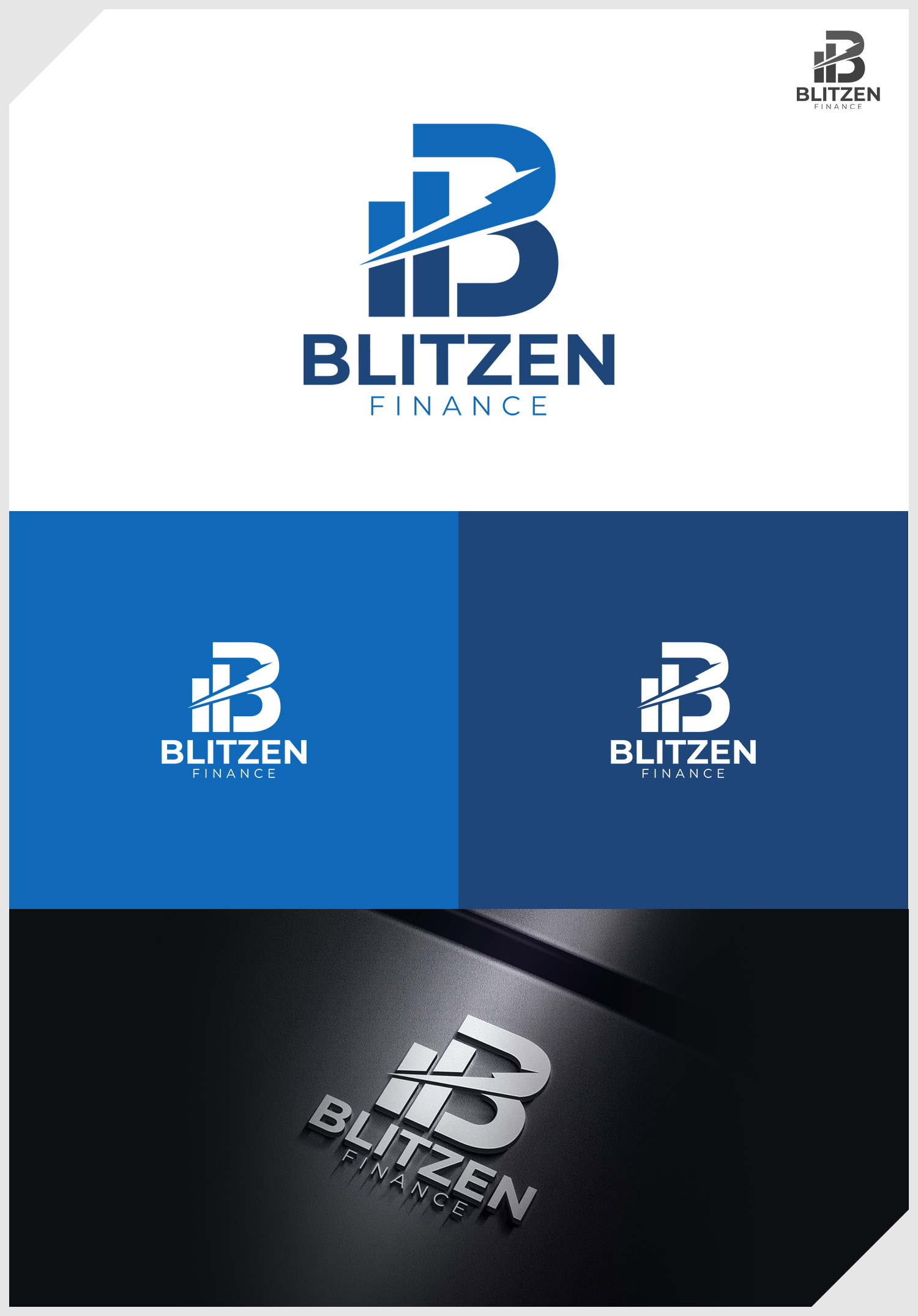 Logo Design by IDesign1606 for Blitzen Finance | Design #35760056