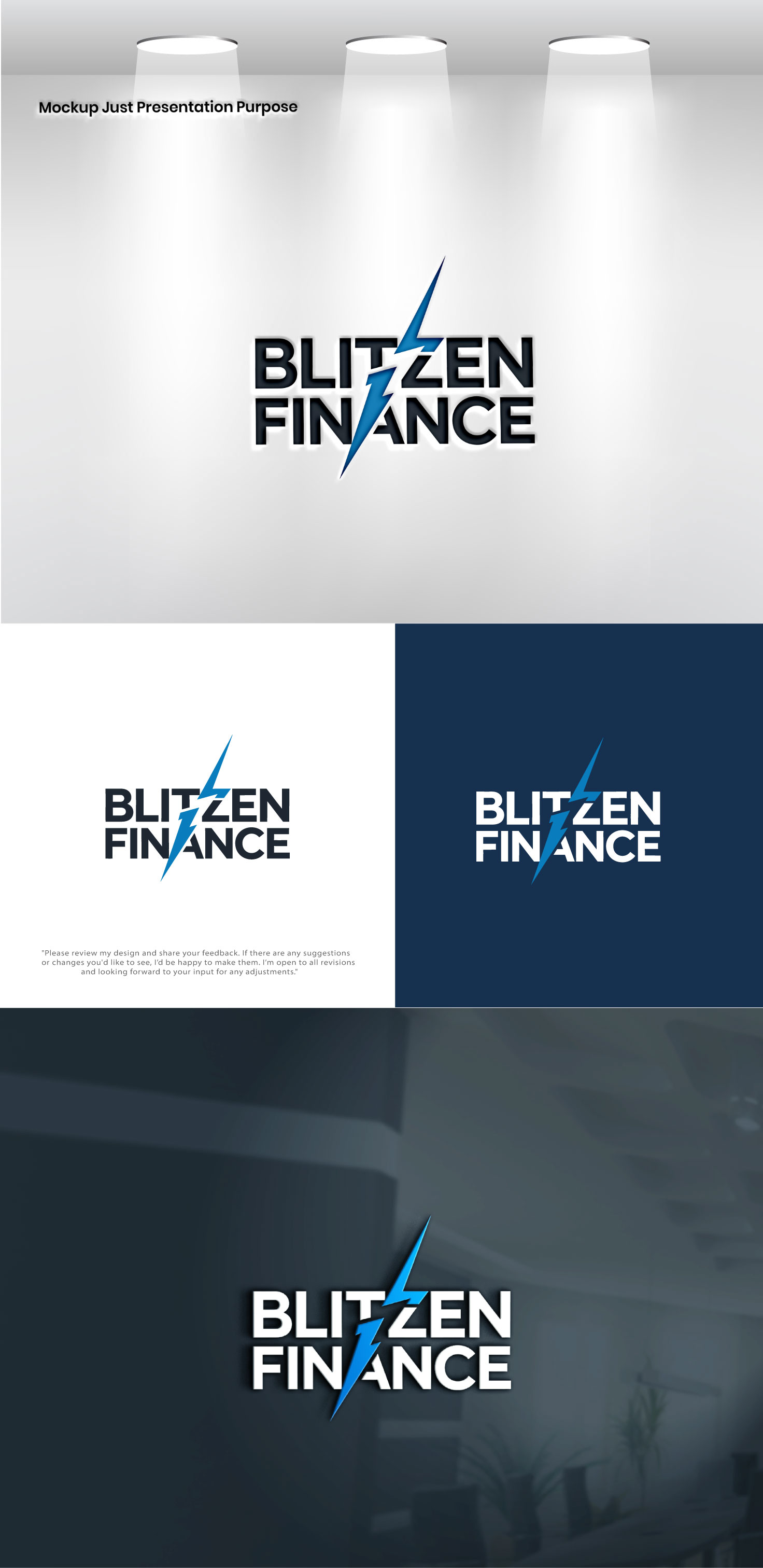Logo Design by VectorForge for Blitzen Finance | Design #35781805