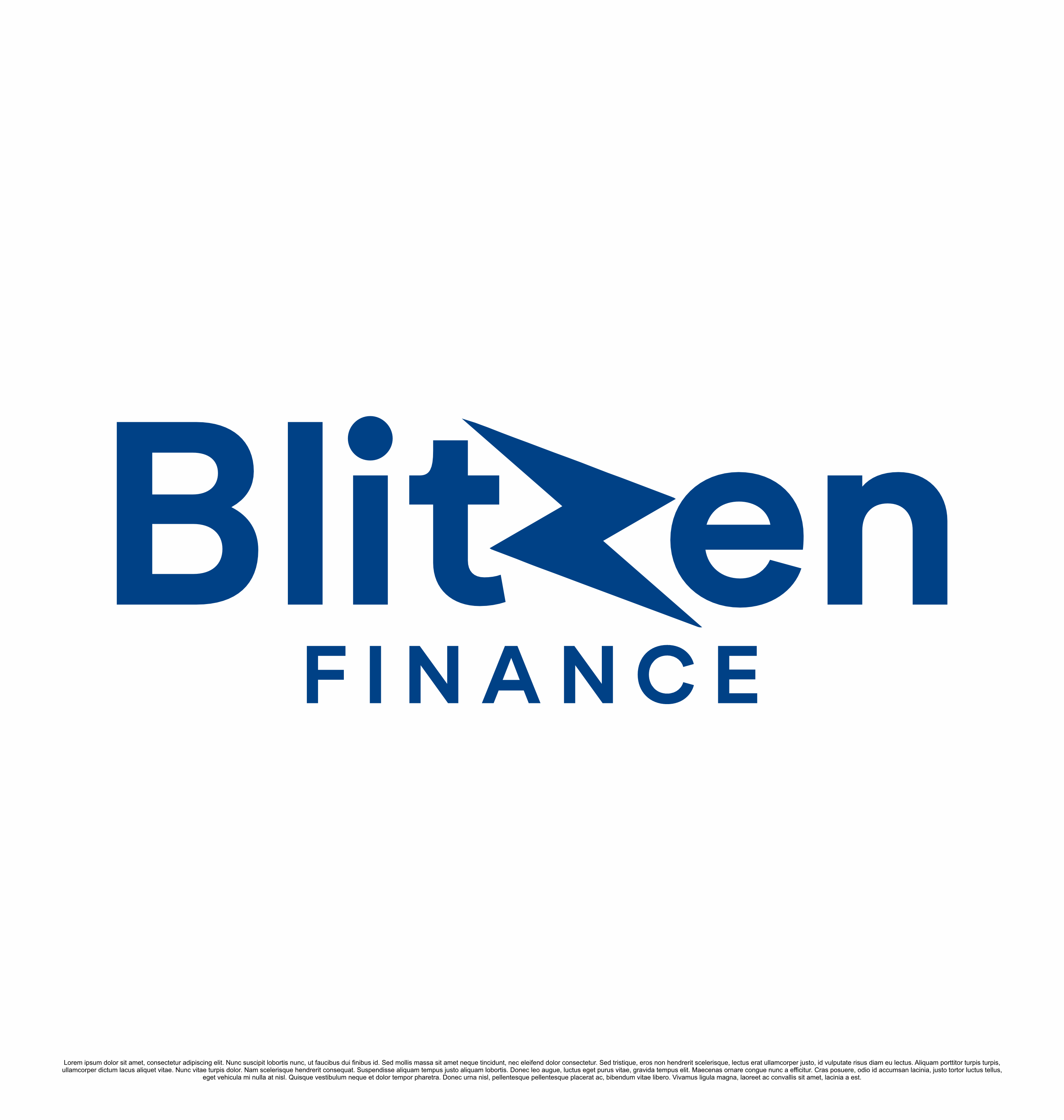 Logo-Design von saesean für Blitzen Finance | Design #35752875