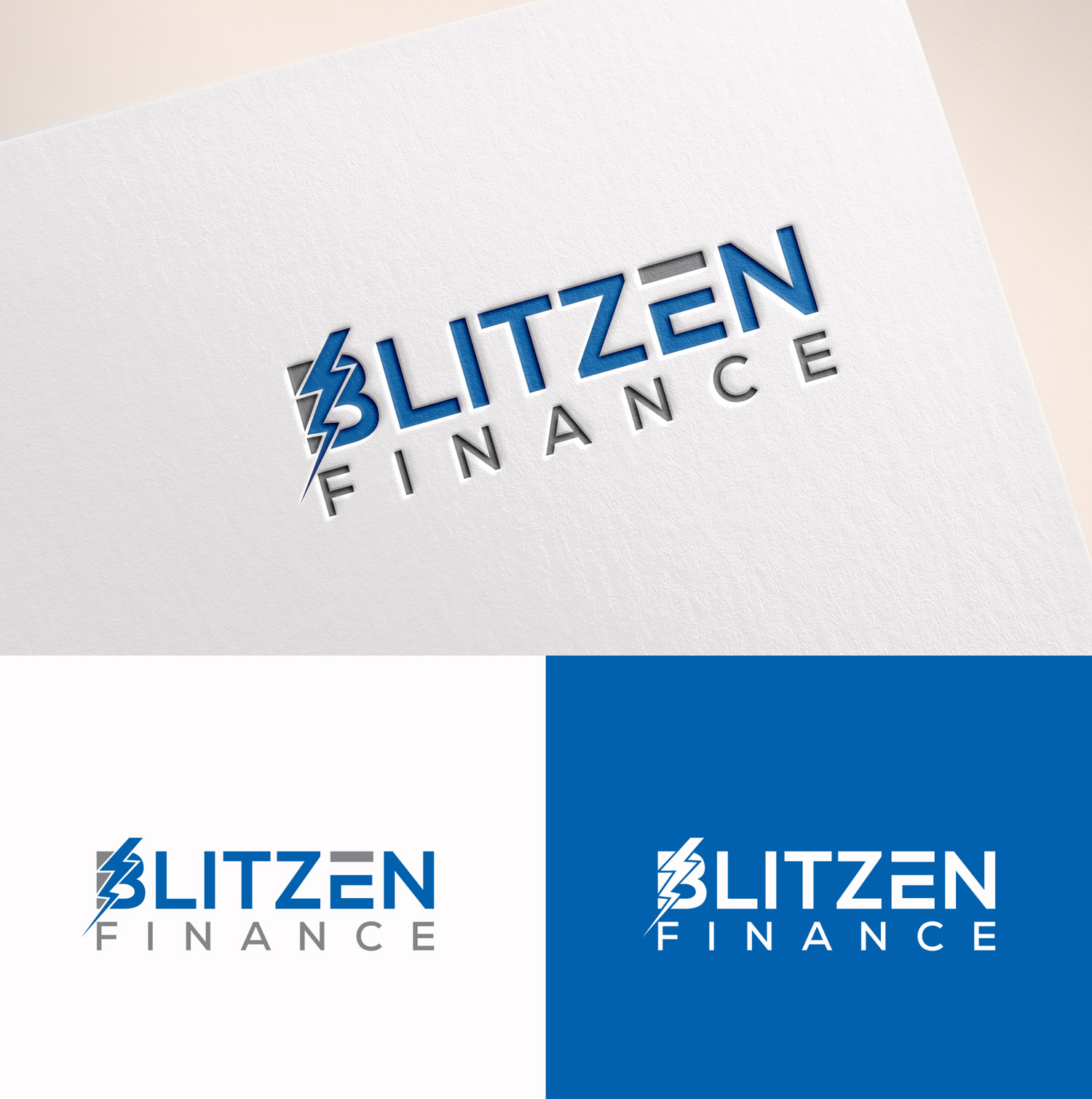 Logo-Design von M Art & Design für Blitzen Finance | Design #35751890