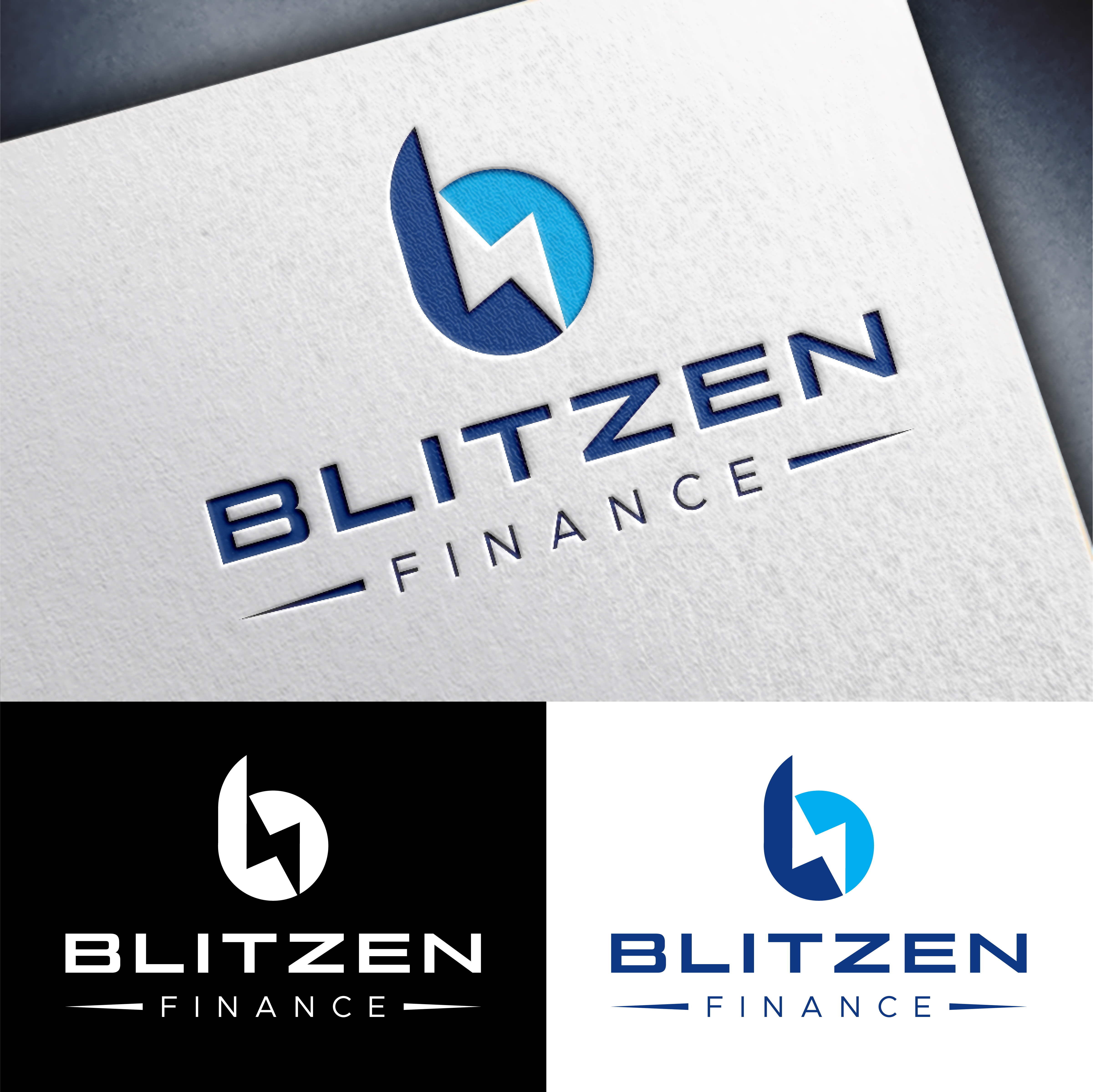 Logo Design by John Mark Arts for Blitzen Finance | Design #35750479