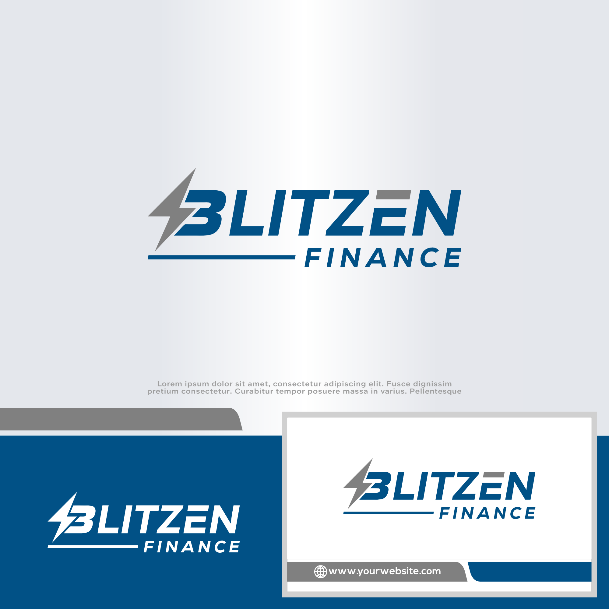 Logo Design by win it for Blitzen Finance | Design #35752110