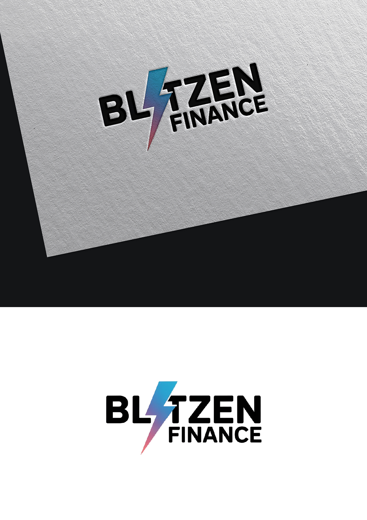 Logo-Design von Sajee. für Blitzen Finance | Design #35754333
