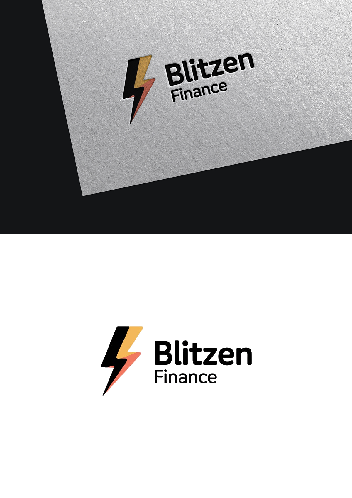 Logo Design by Sajee. for Blitzen Finance | Design #35754334