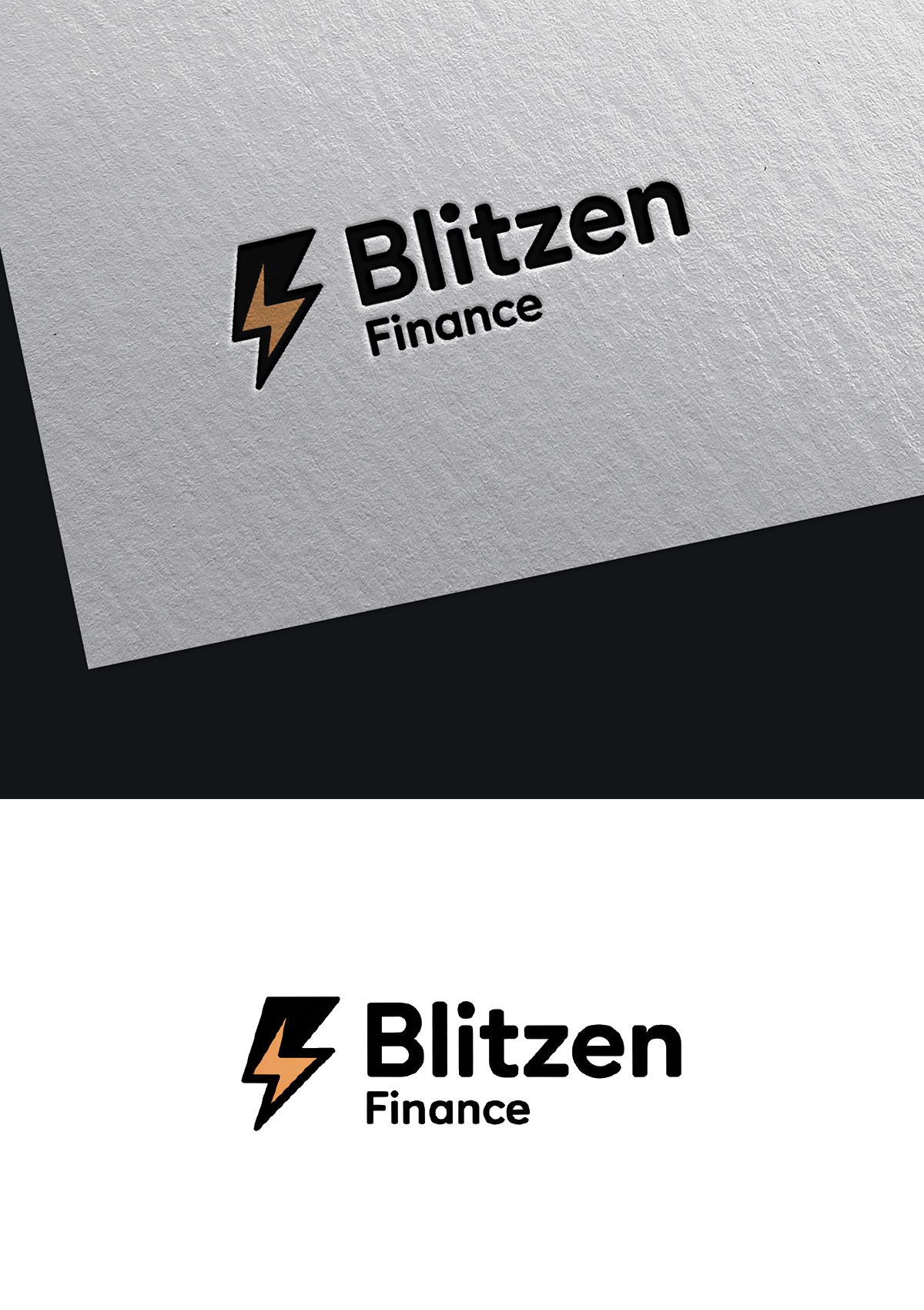Logo Design by Sajee. for Blitzen Finance | Design #35754335