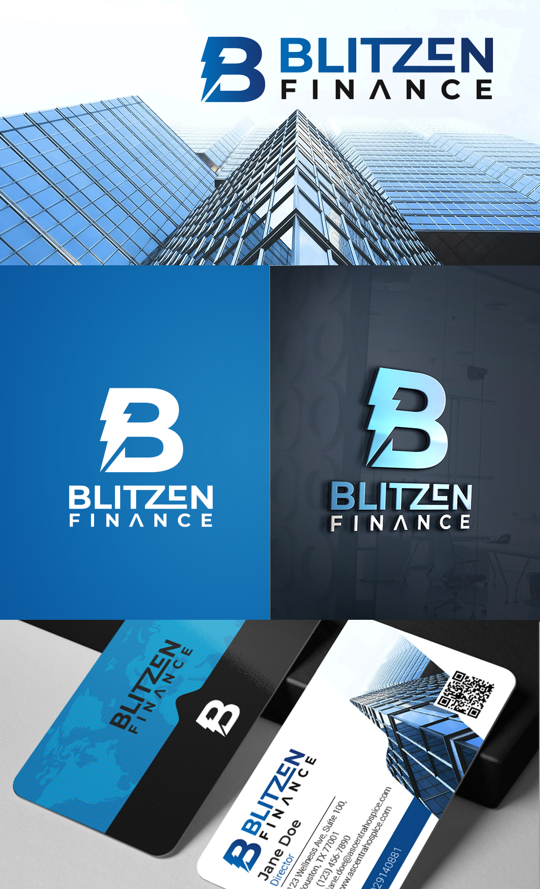 Logo Design by mallikage for Blitzen Finance | Design #35757161