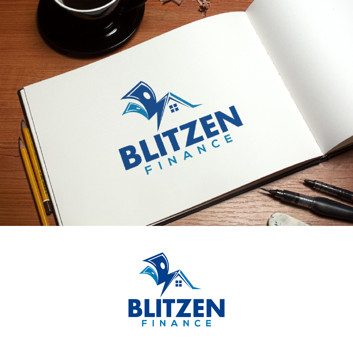 Logo Design by fly  design for Blitzen Finance | Design #35759696