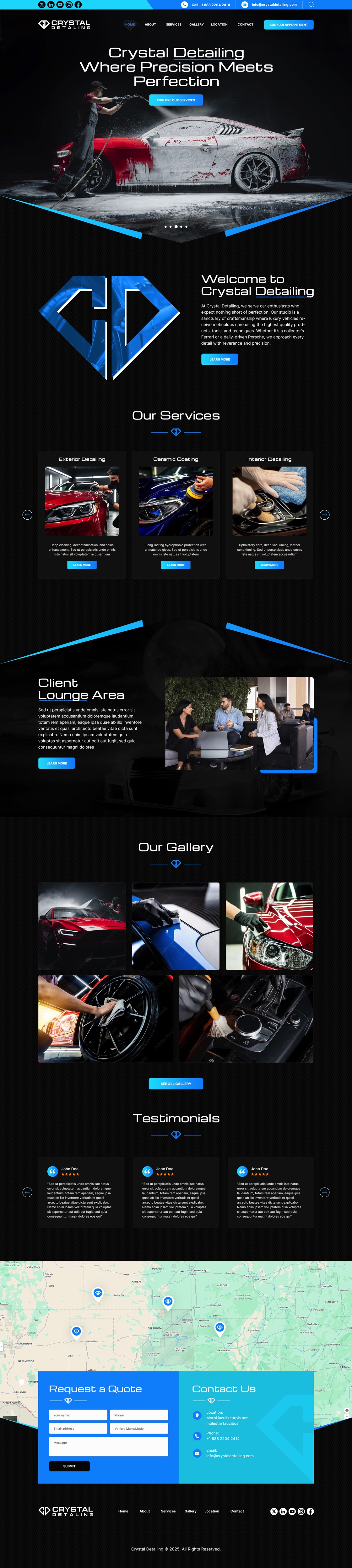Web Design par pb pour OCS International | Design #35760643