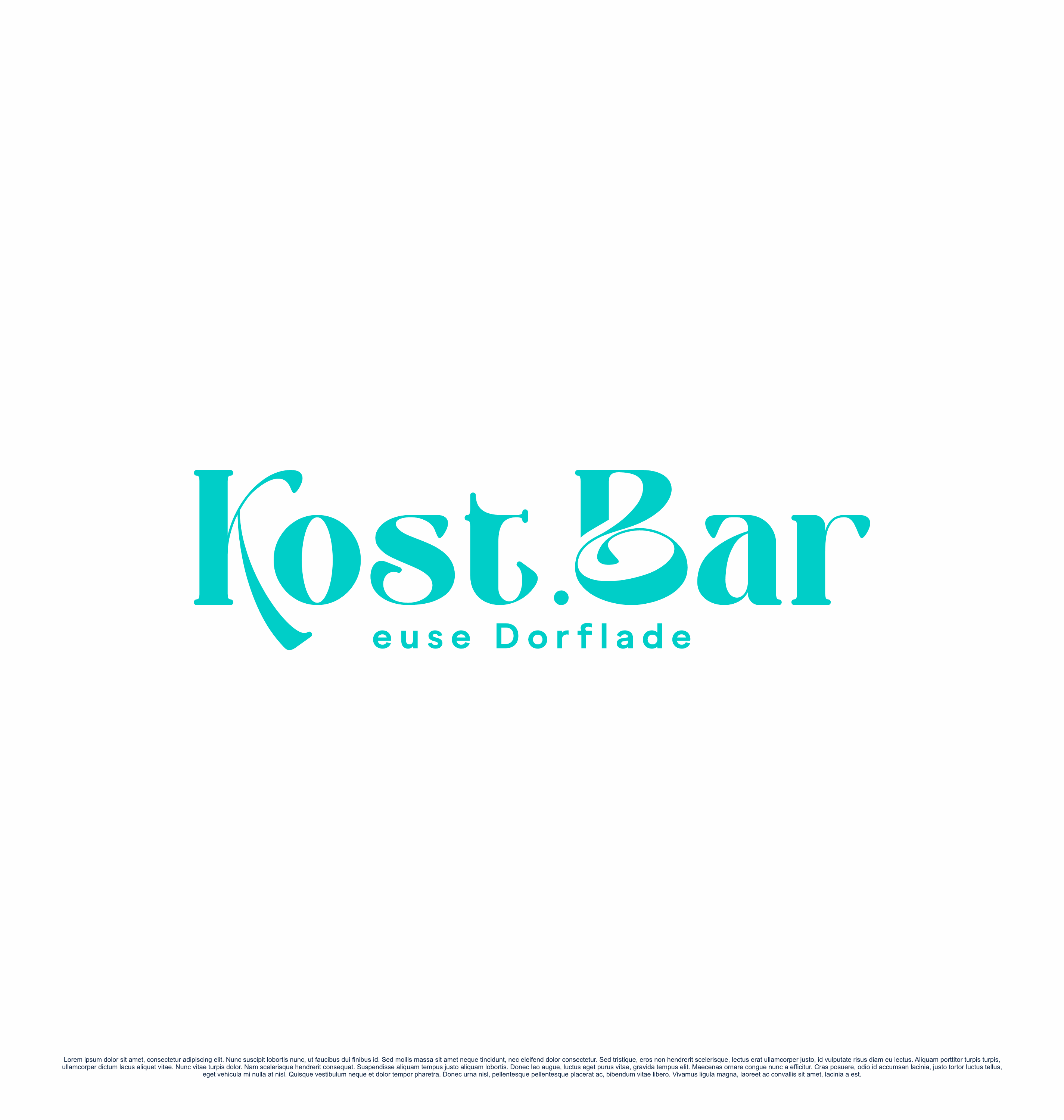Design de Logo par saesean pour Kost.Bar - Euse Dorflade | Design #35758571